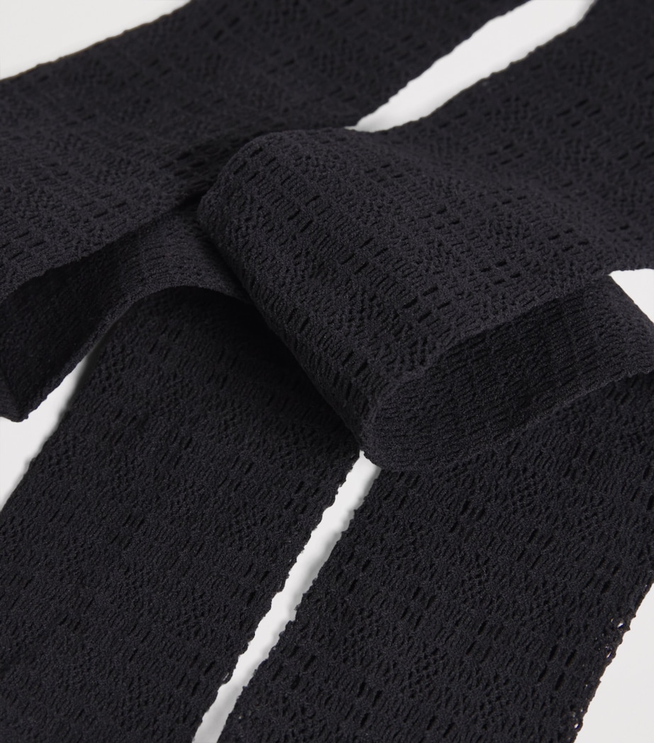 Crossroads Knee-High Stockings 3009 BLACK Image 4