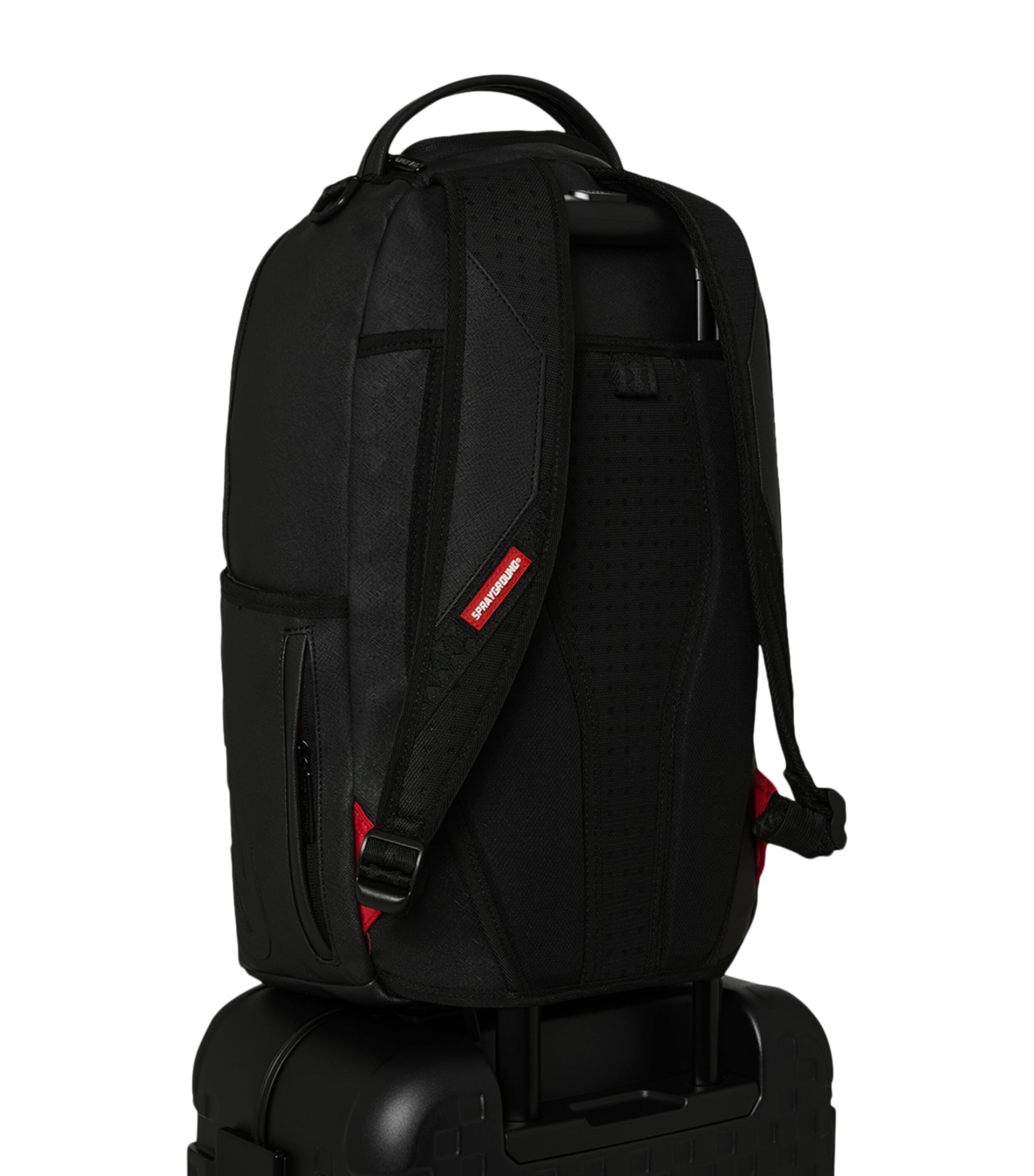 Sprayground The Sharkitecture Cabin Suitcase (55cm) Black Image 6