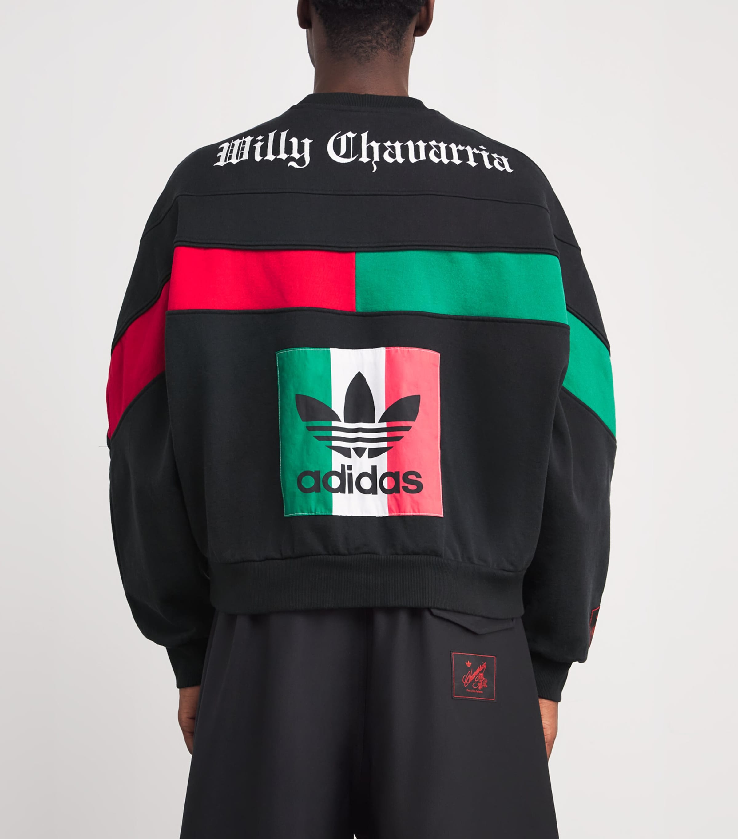 x adidas Chicano Sweatshirt BLACK Image 4