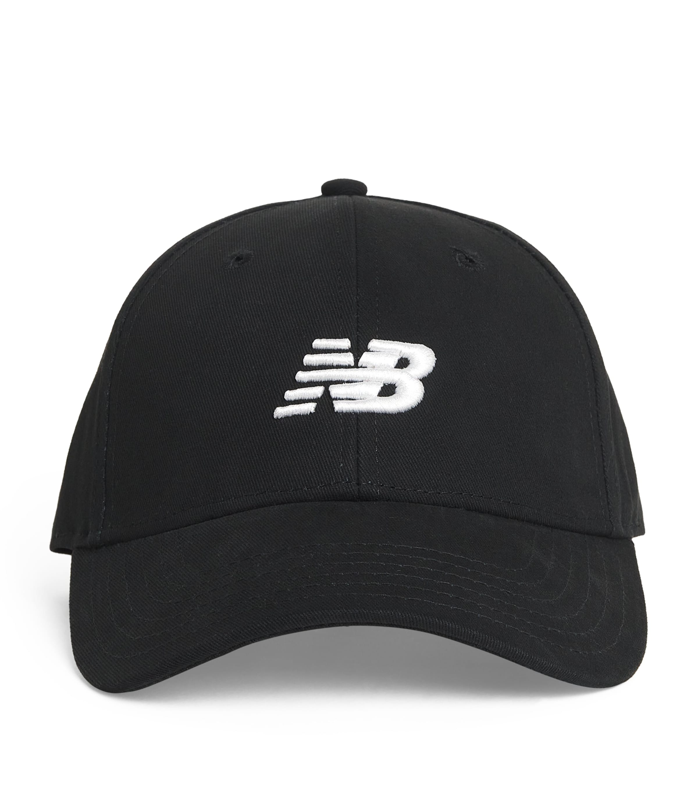 New Balance Kids' Logo Baseball Cap In Black