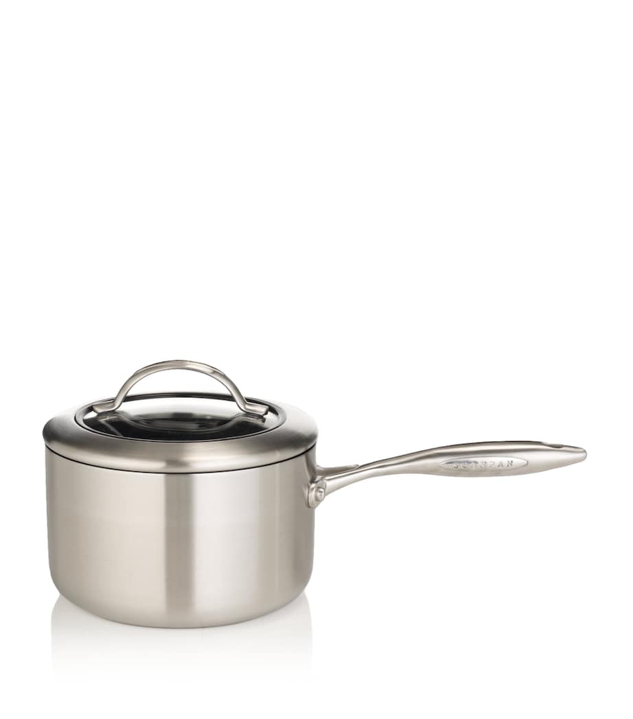 CTX Saucepan with Lid (18cm) STEEL Image 1