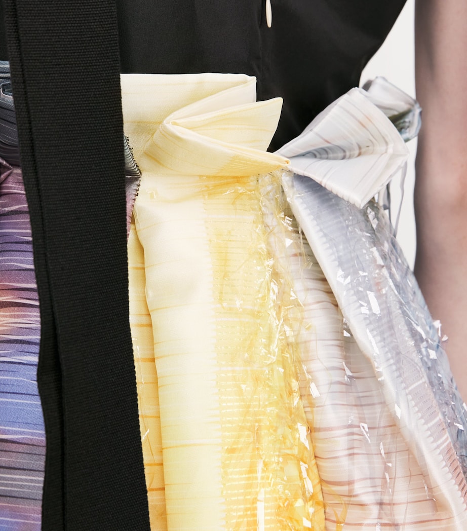 Filcoupé Textured Hanae Maxi Dress PATCHWORK SUNSET Image 4