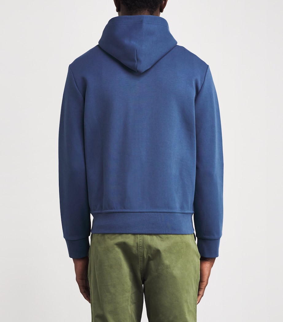 Tech Knit Zip-Up Hoodie BLUE Image 4