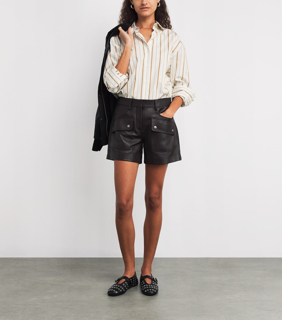 Cotton Stripe Jessica Shirt BRWST Image 2