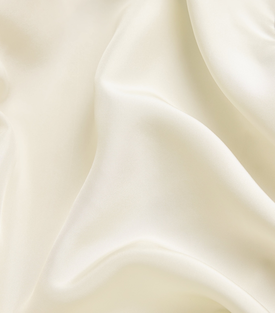 Silk-Front Blouse ECRU Image 5