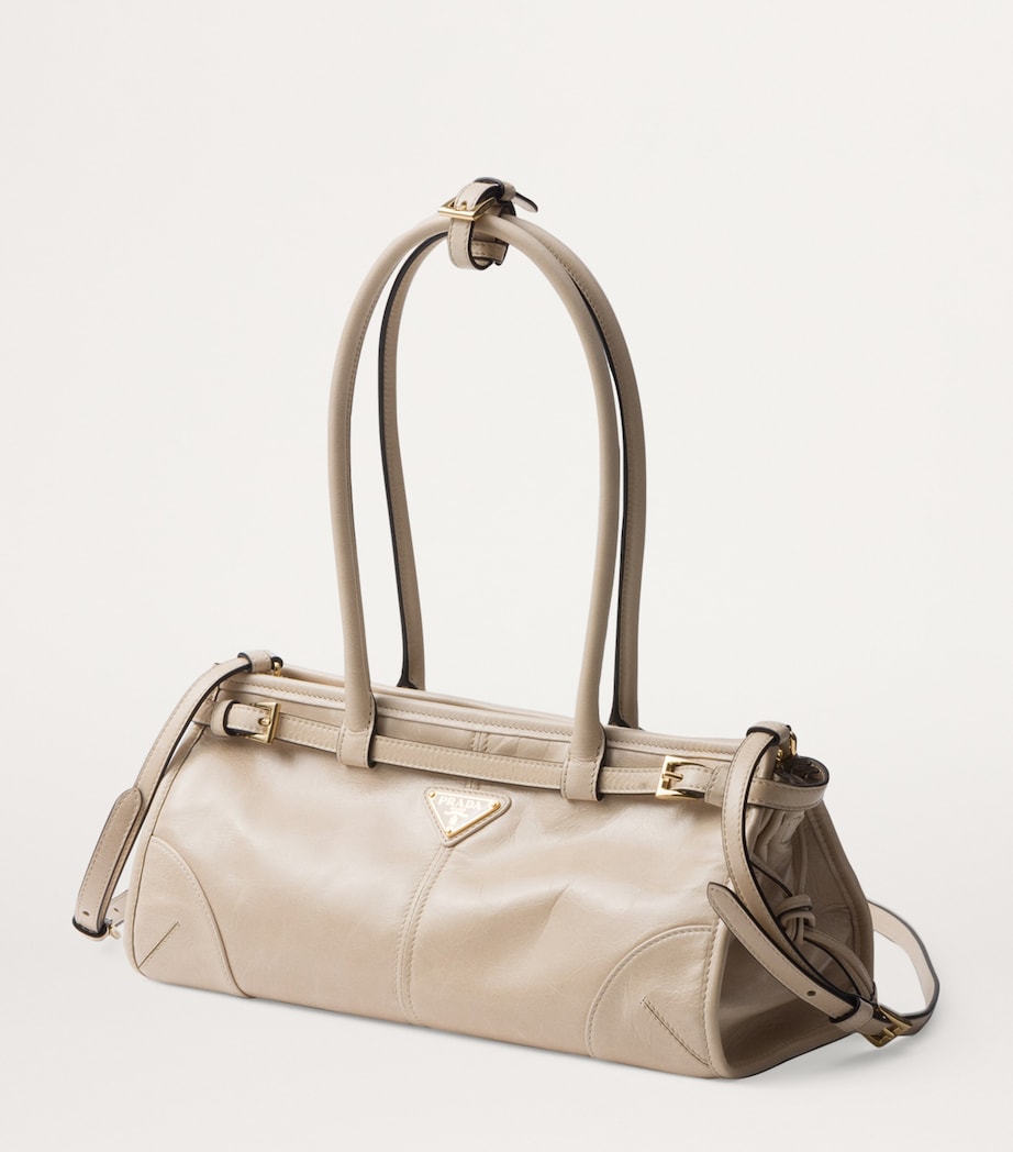 Medium Leather Bonnie Shoulder Bag F03MV Image 3