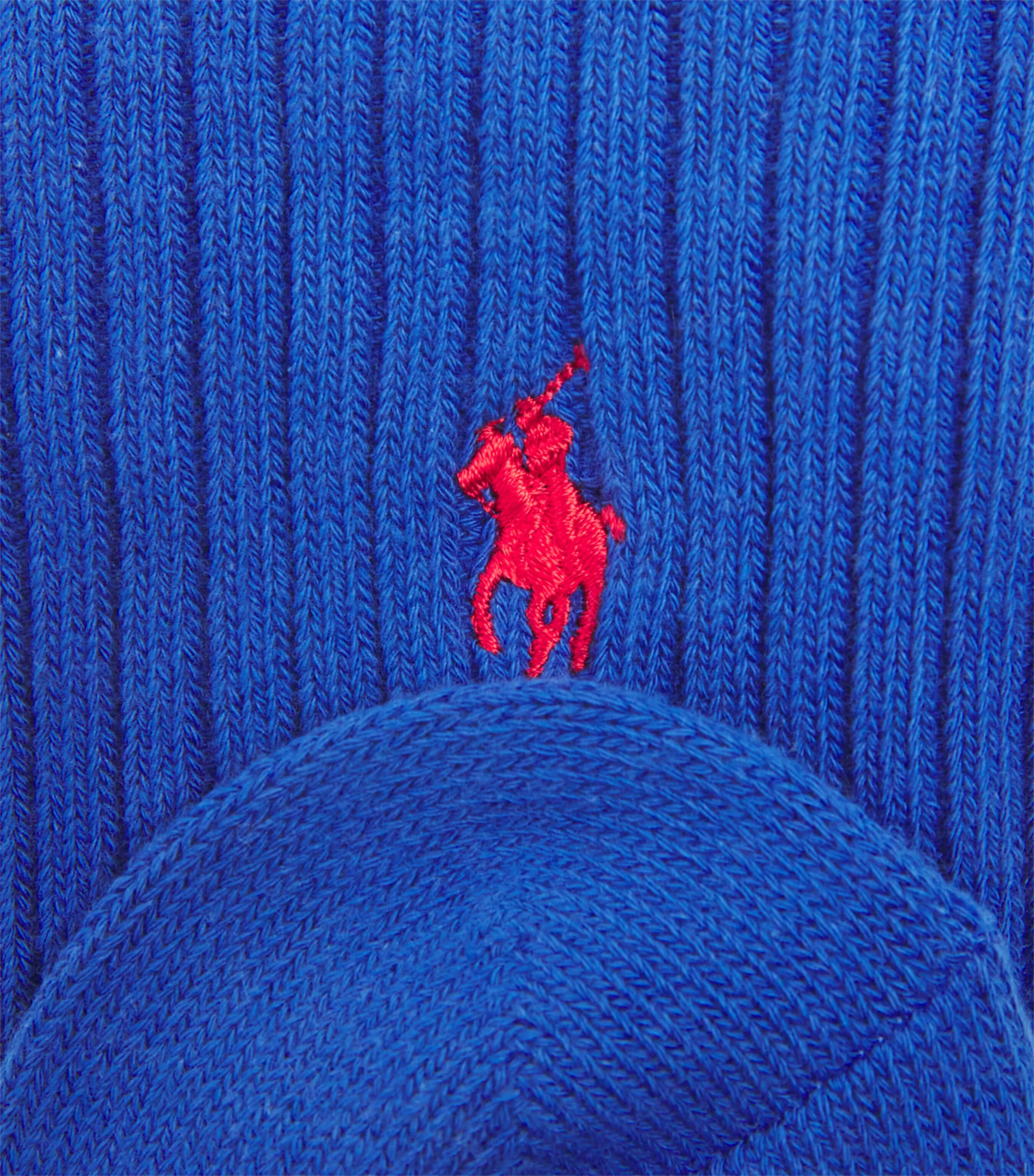 Cotton-Blend Classic Crew Socks BLUE Image 2