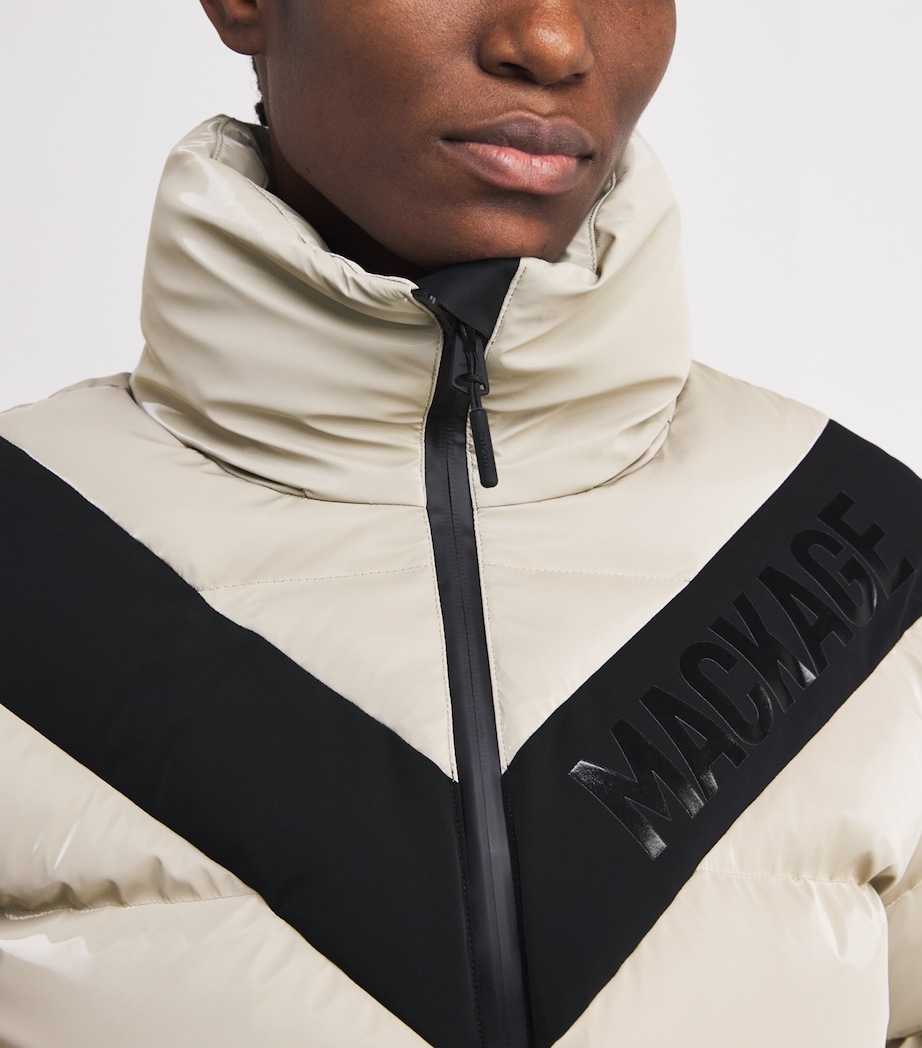 Down Kairi-Glo Ski Jacket TAUPE Image 6