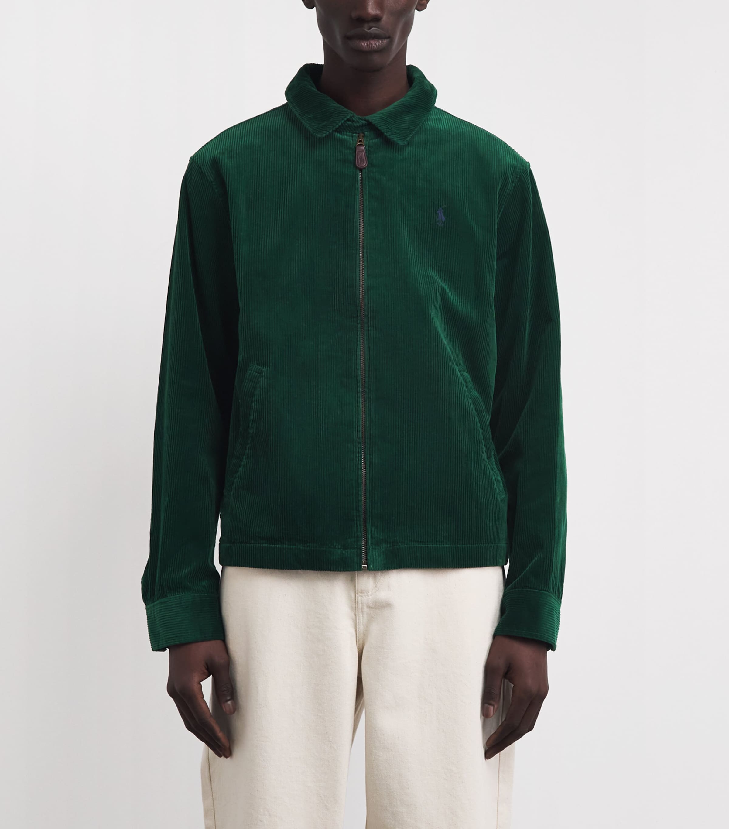 Polo Ralph Lauren Mens Cotton Corduroy Wynton Jacket New Forest Image 4