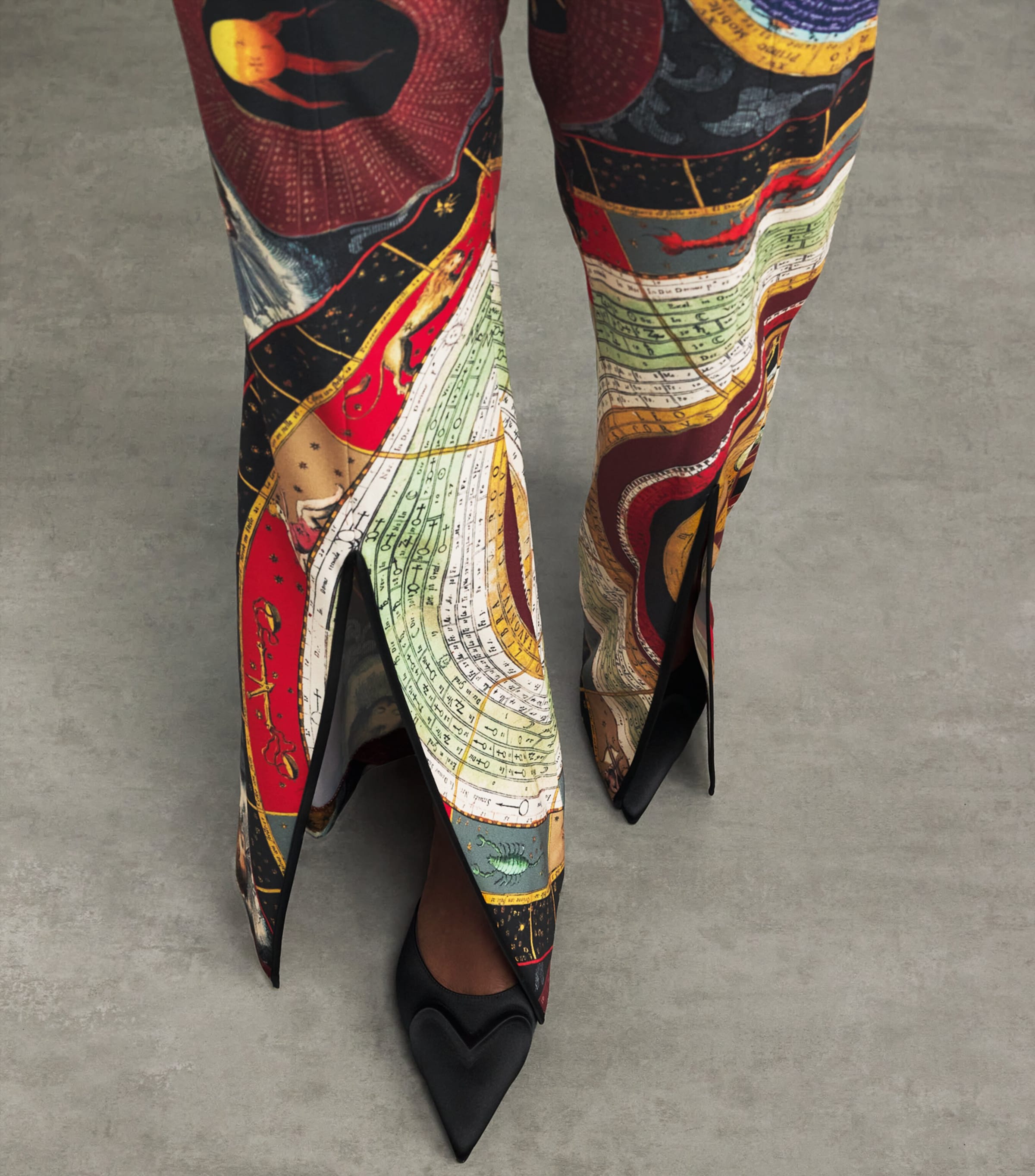 Teeny Flared Trousers Y972 HANDS OF TIME Image 6