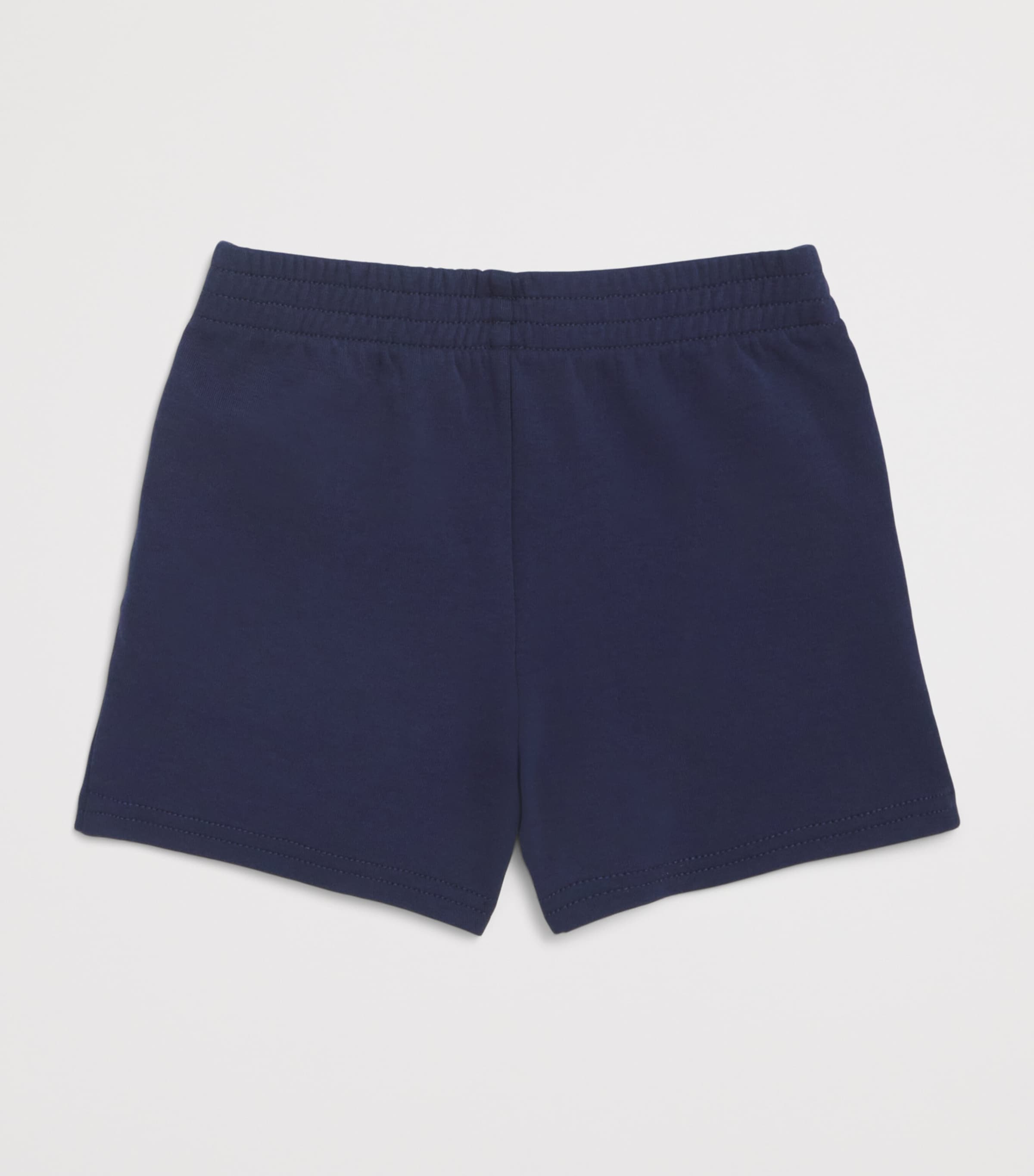 Ralph Lauren Kids Cotton Polo Pony Shorts (3-24 Months) Newport Navy Image 2