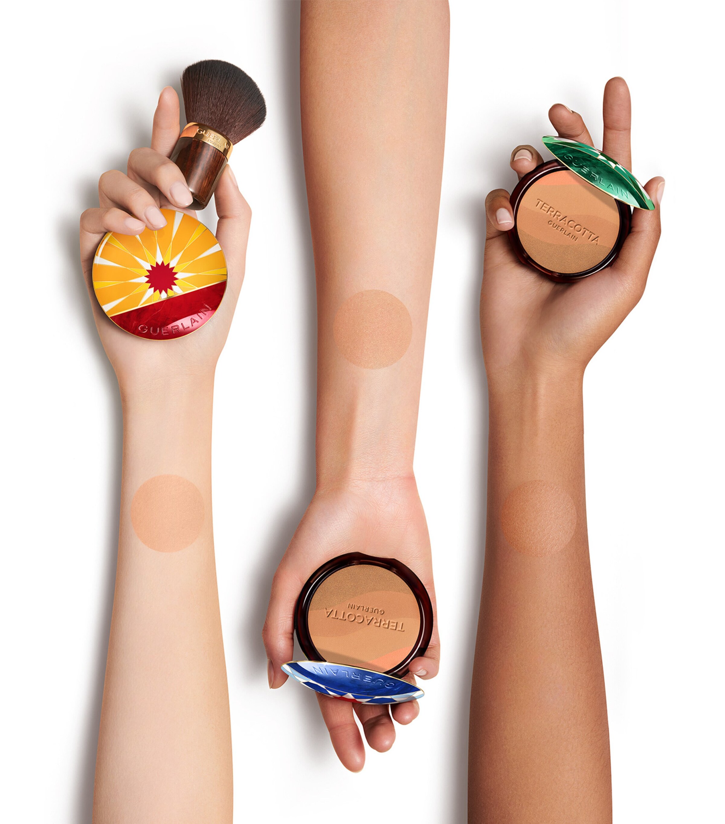 Guerlain The Sun-Kissed Natural Healthy Glow Powder Light Red Zagora Image 6