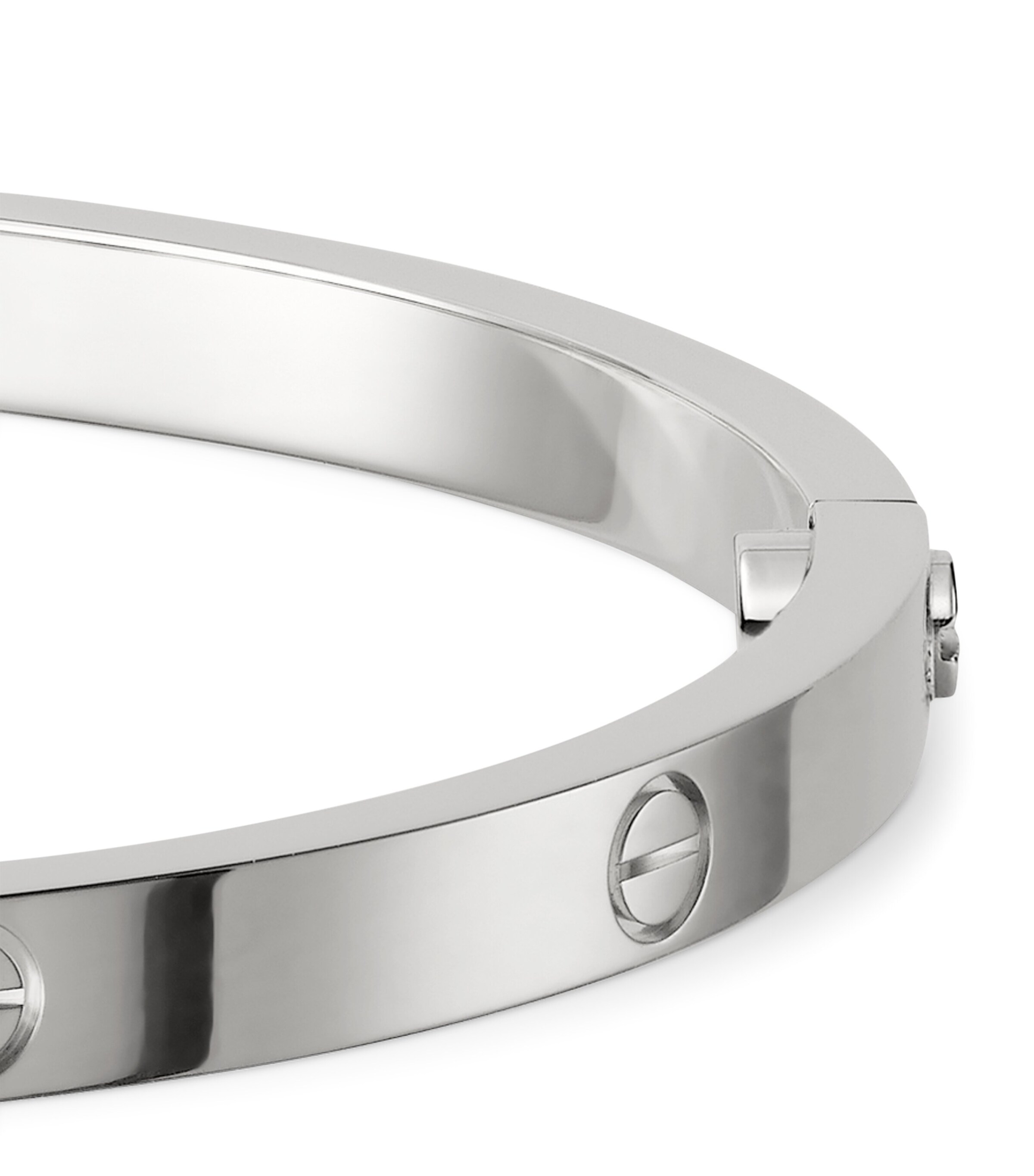 Cartier Small White Gold LOVE Bracelet White Gold Image 5