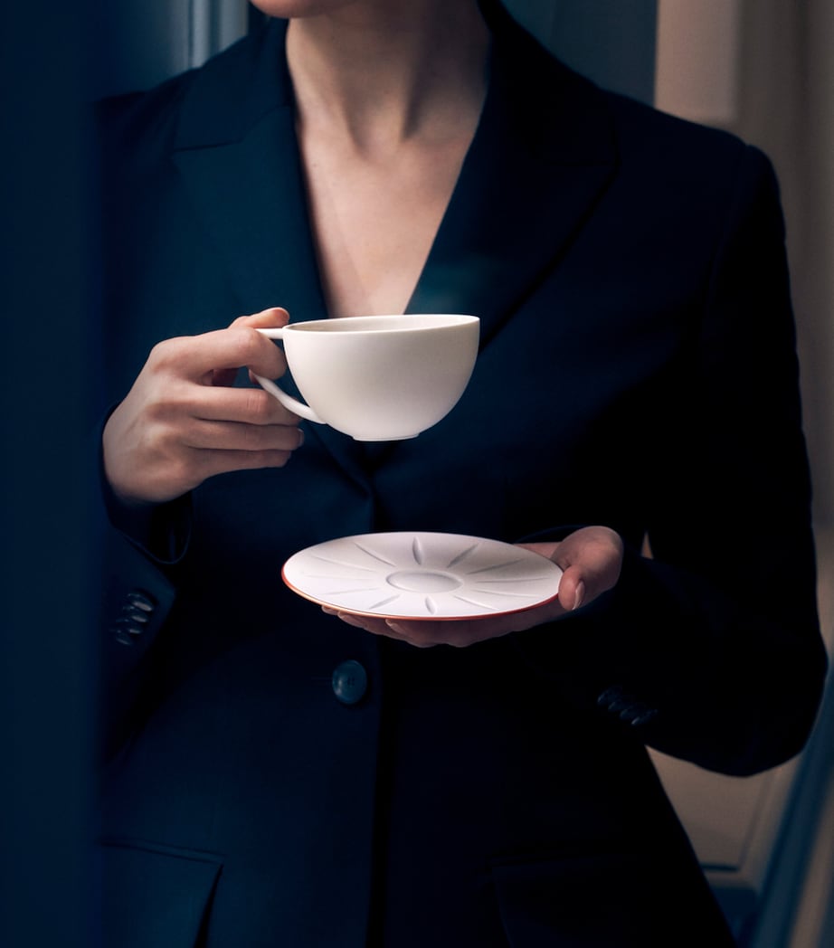 Light of the Time Teacup and Saucer NO COLOUR Image 2