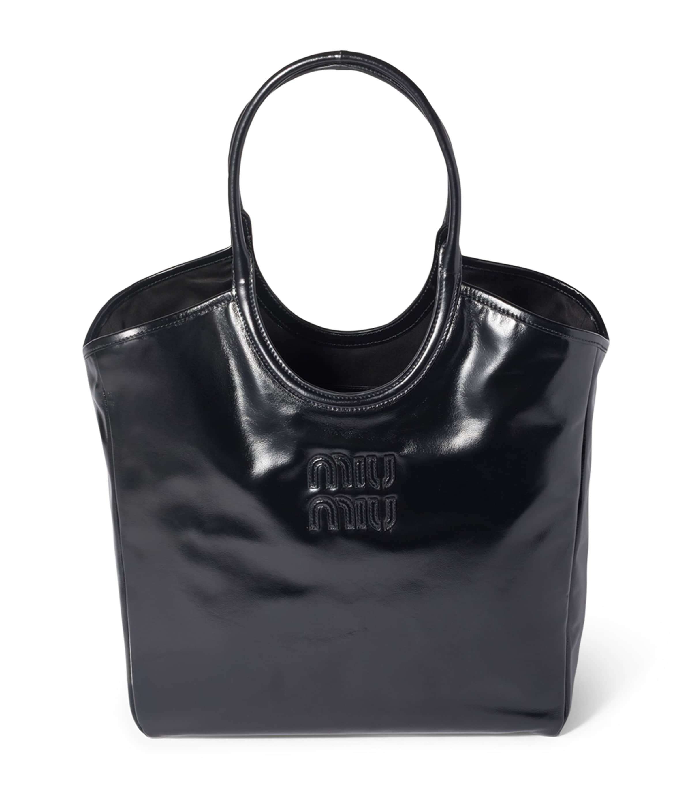 Leather Ivy Top-Handle Bag F0002 Image 1