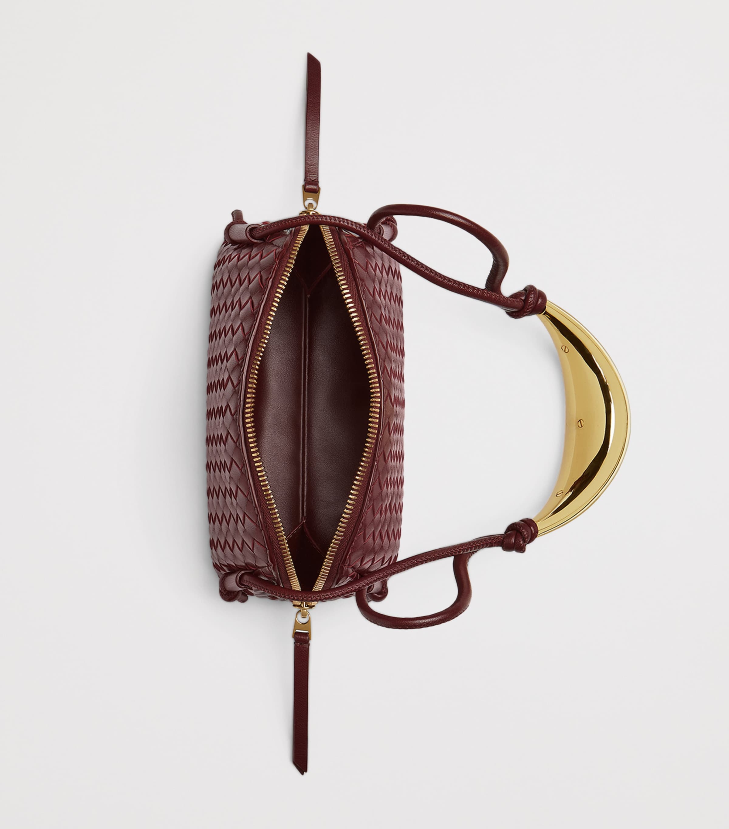 関税込★BottegaVenata★ザ ポーチ NAPAレザー FONDENTE Bottega Veneta Nappa Leather Concert Pouch | Harrods HK