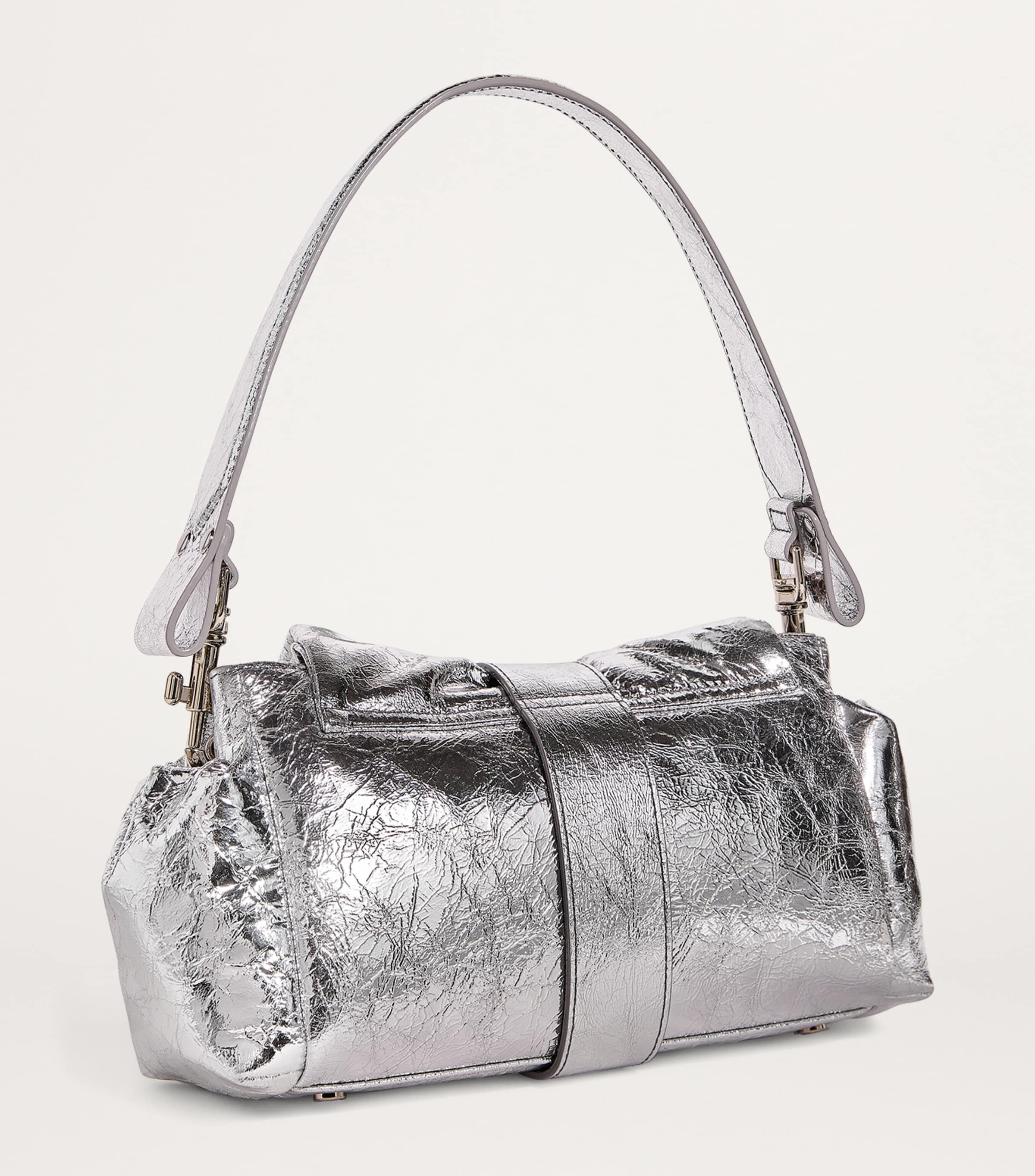 Vivienne Westwood Metallic Leather Hazel Top-Handle Bag
