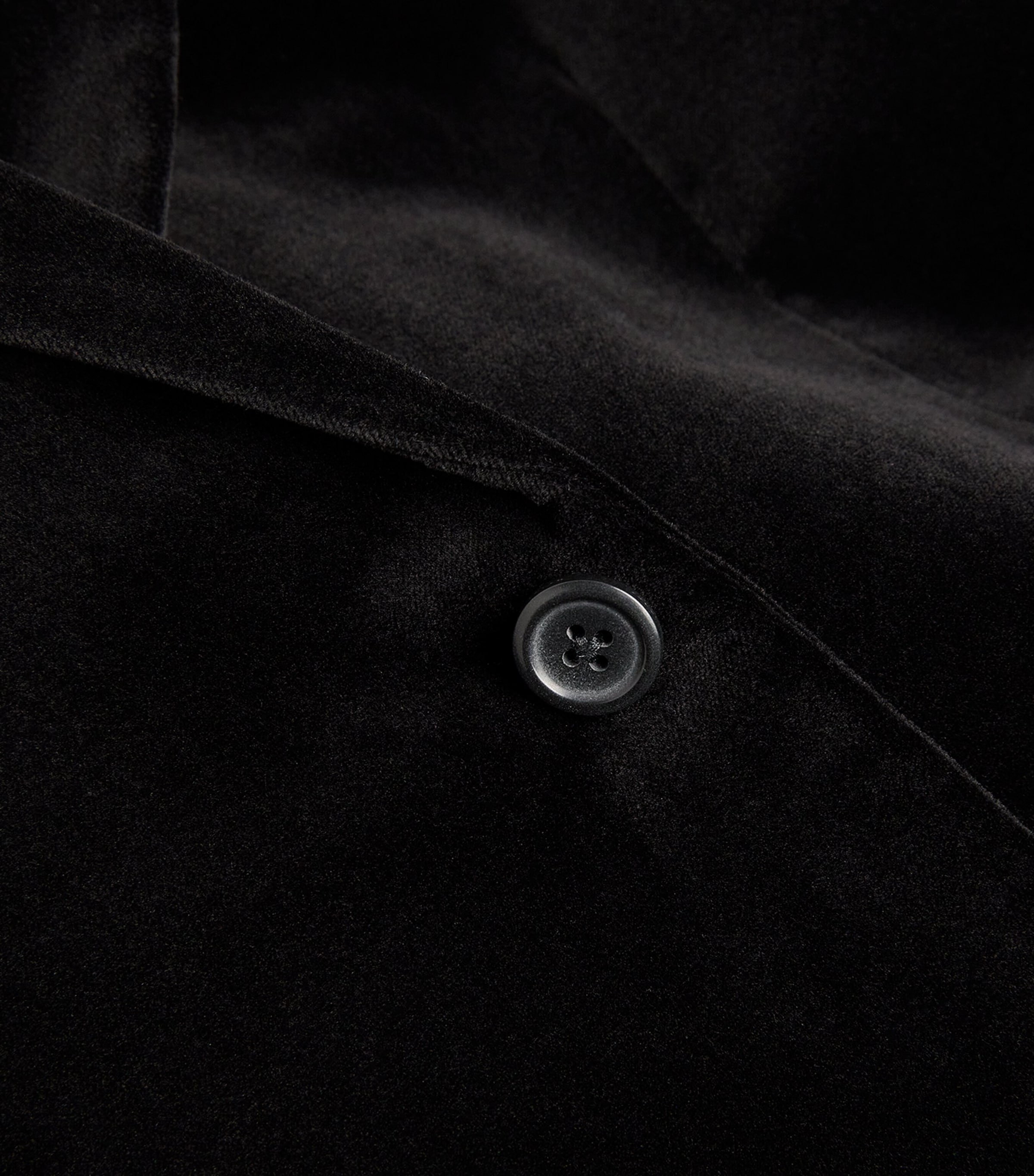 Velvet Blazer BLACK Image 5