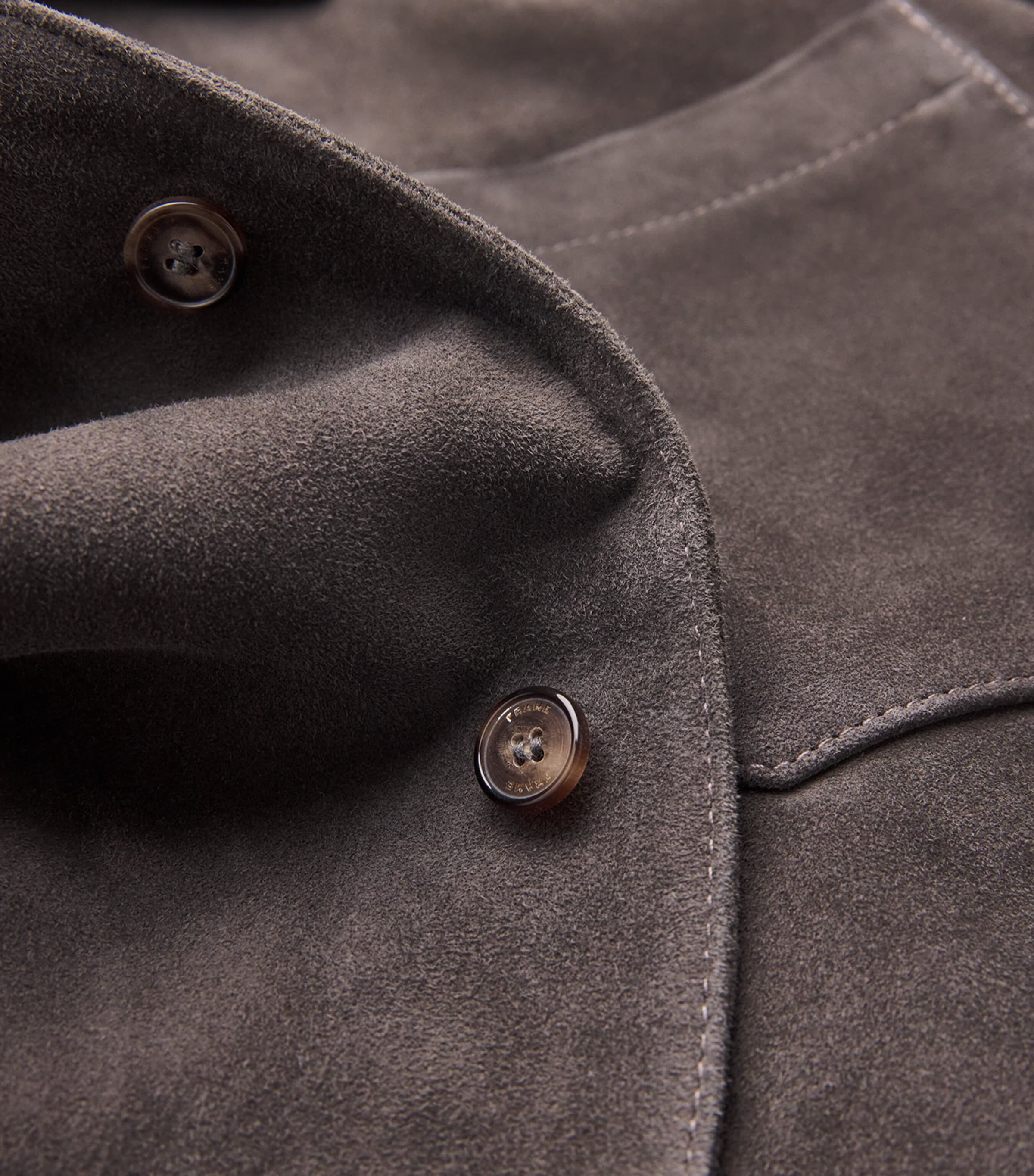 Suede Bomber Jacket OLBK Image 5