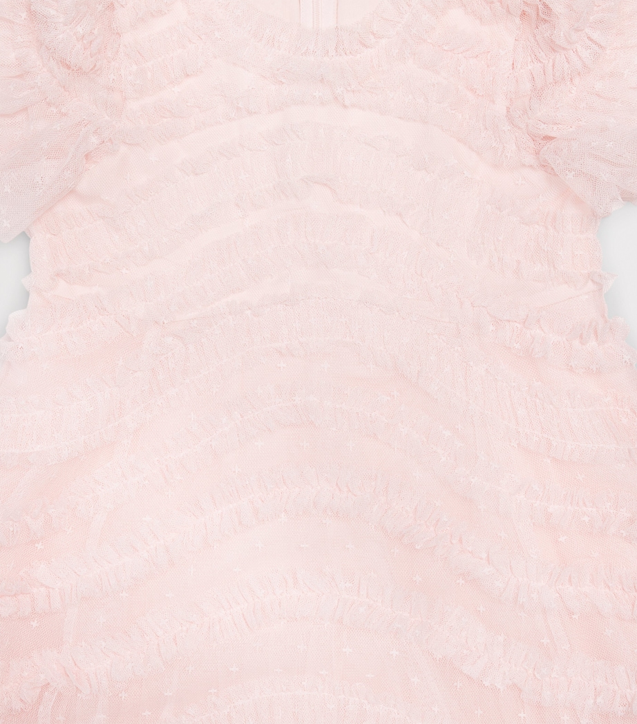 Tulle Ruffled Amara Dress (4-6 Years) SESSEASHELL Image 3