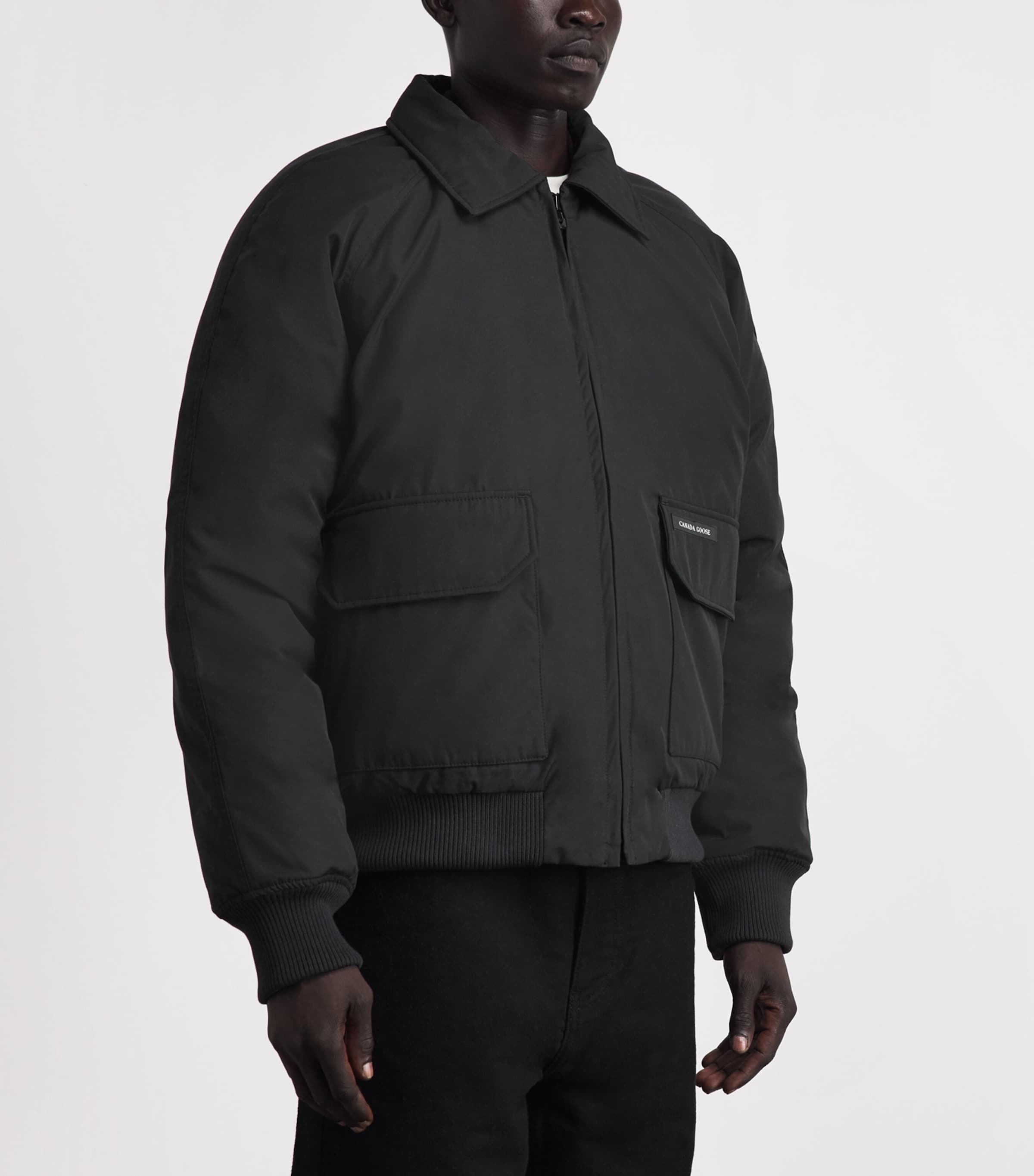 Canada Goose Mens Down Mimico Bomber Jacket Black Image 4