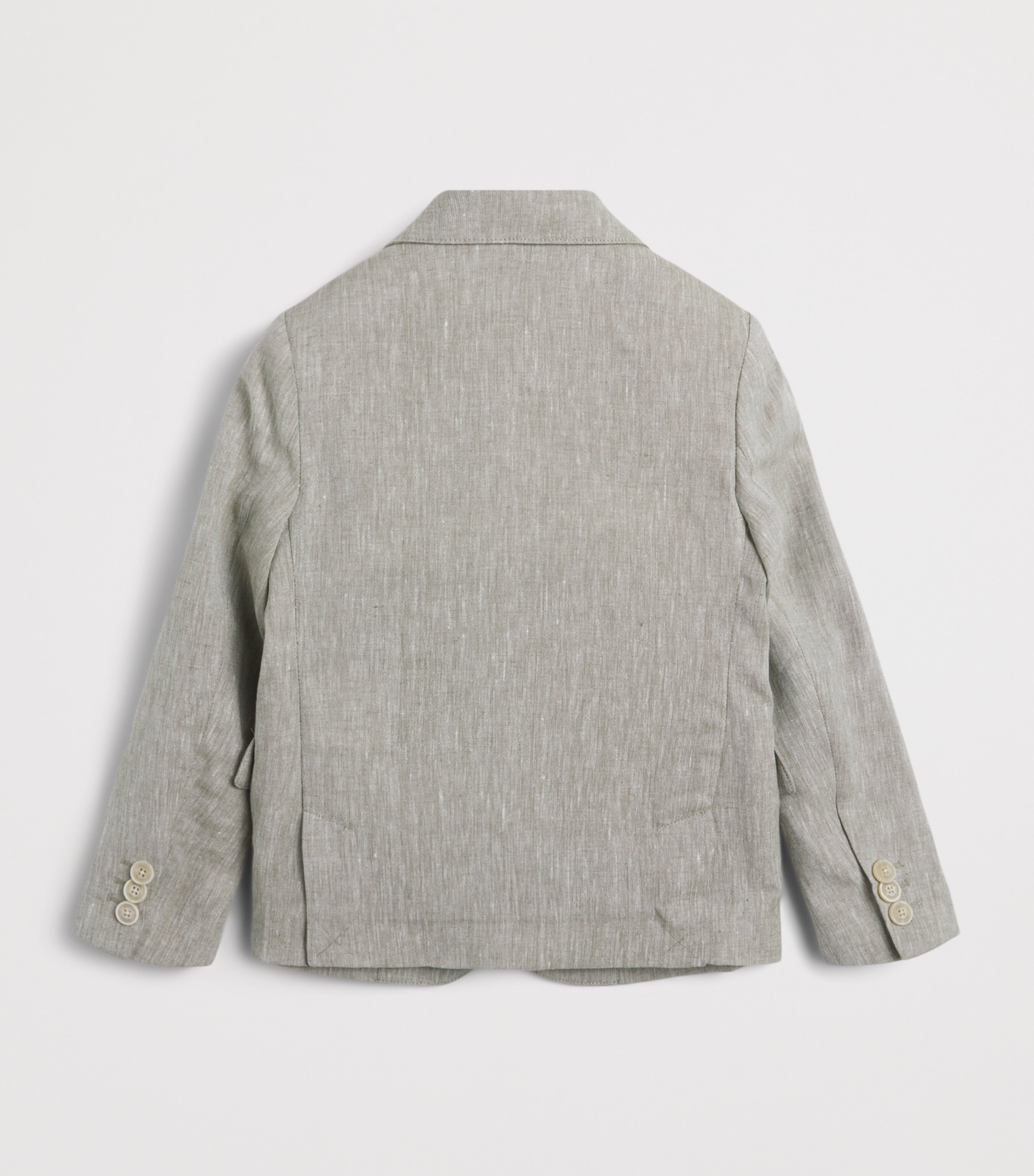 Eleventy Kids Linen-Blend Blazer (6-16 Years) Image 2