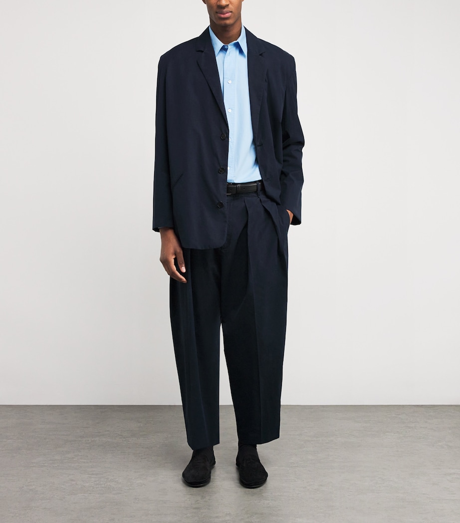 Albert Cotton Blazer DARK NAVY Image 2