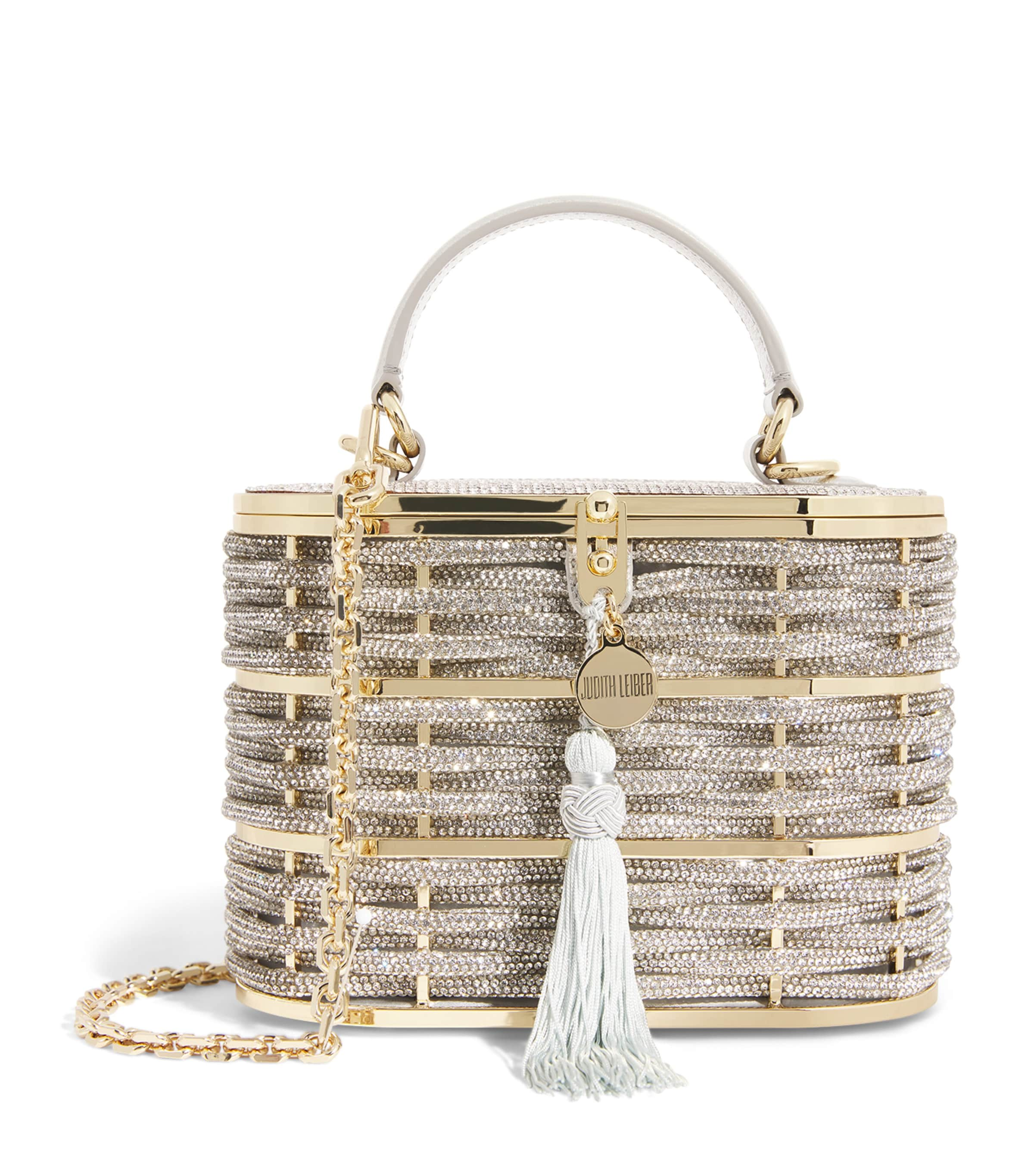 Judith Leiber Willow Basket Top-handle Bag