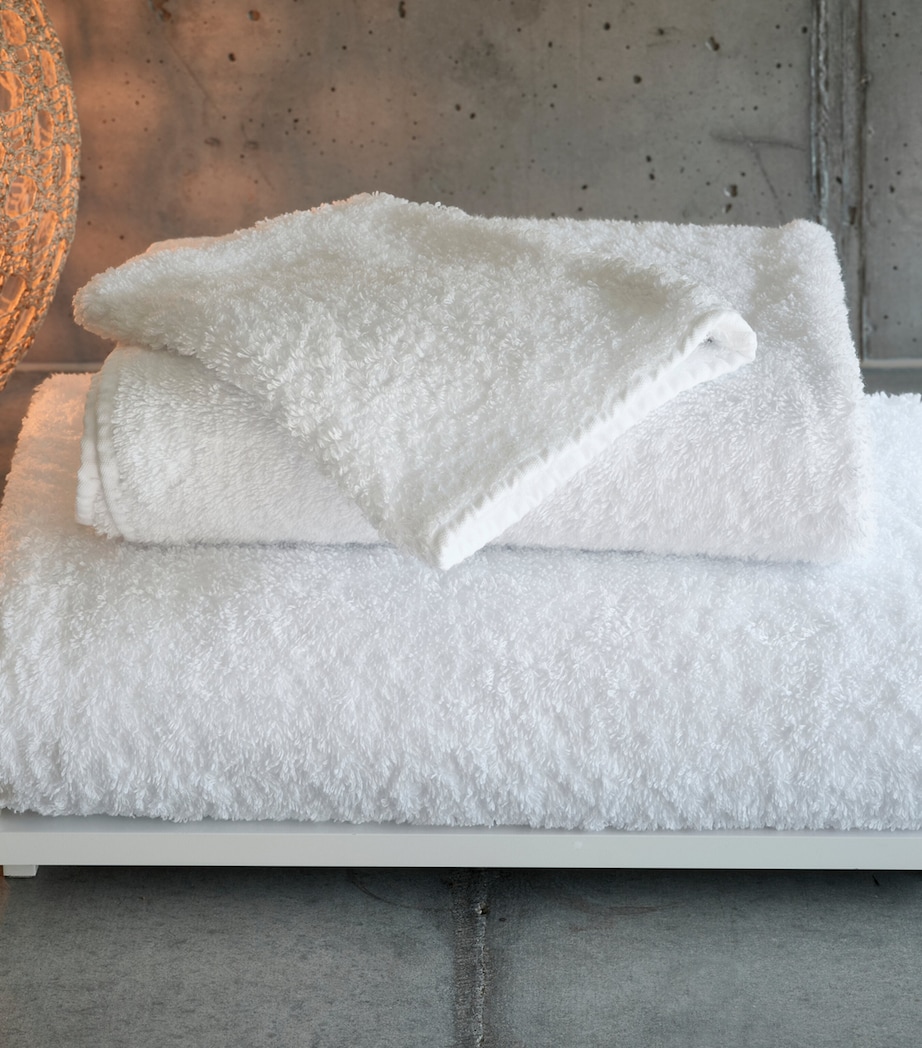Abyss & Habidecor Egyptian Cotton Super Pile Face Cloth (30cm x 30cm) Baton Rouge Image 5