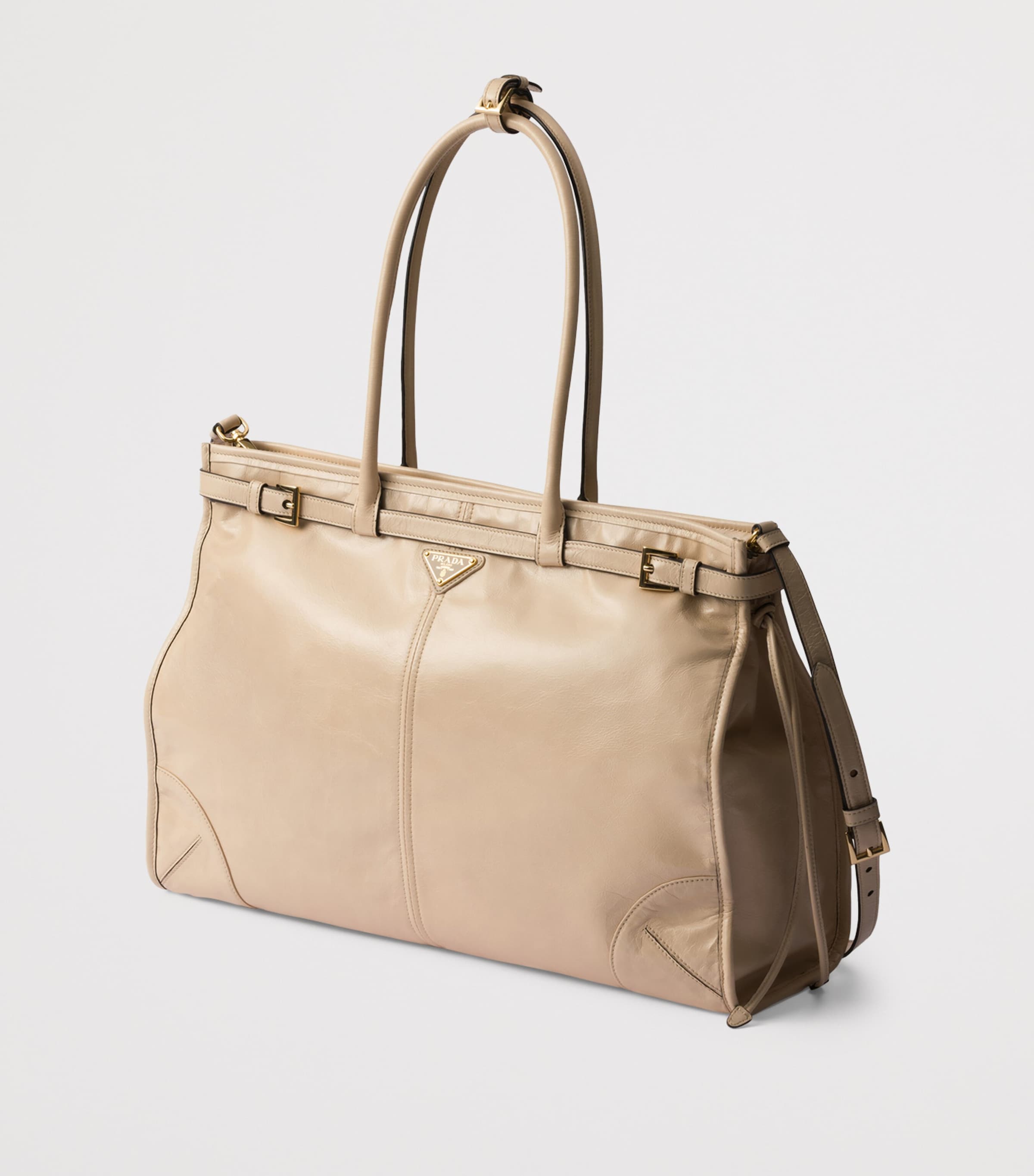 Extra Large Leather Bonnie Shoulder Bag F03MV Image 3