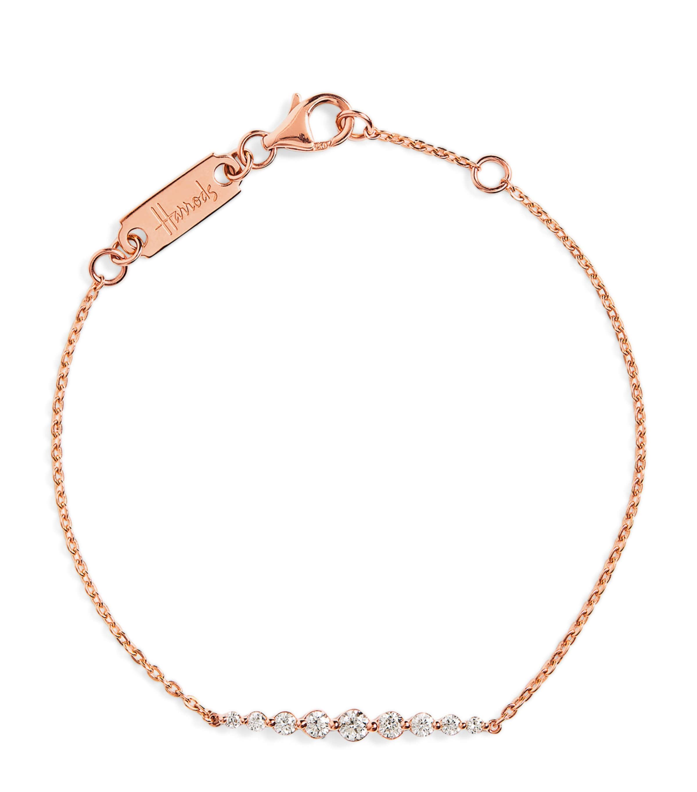 Rose Gold and Diamond Bracelet (0.33ct) ROSE GOLD Image 1