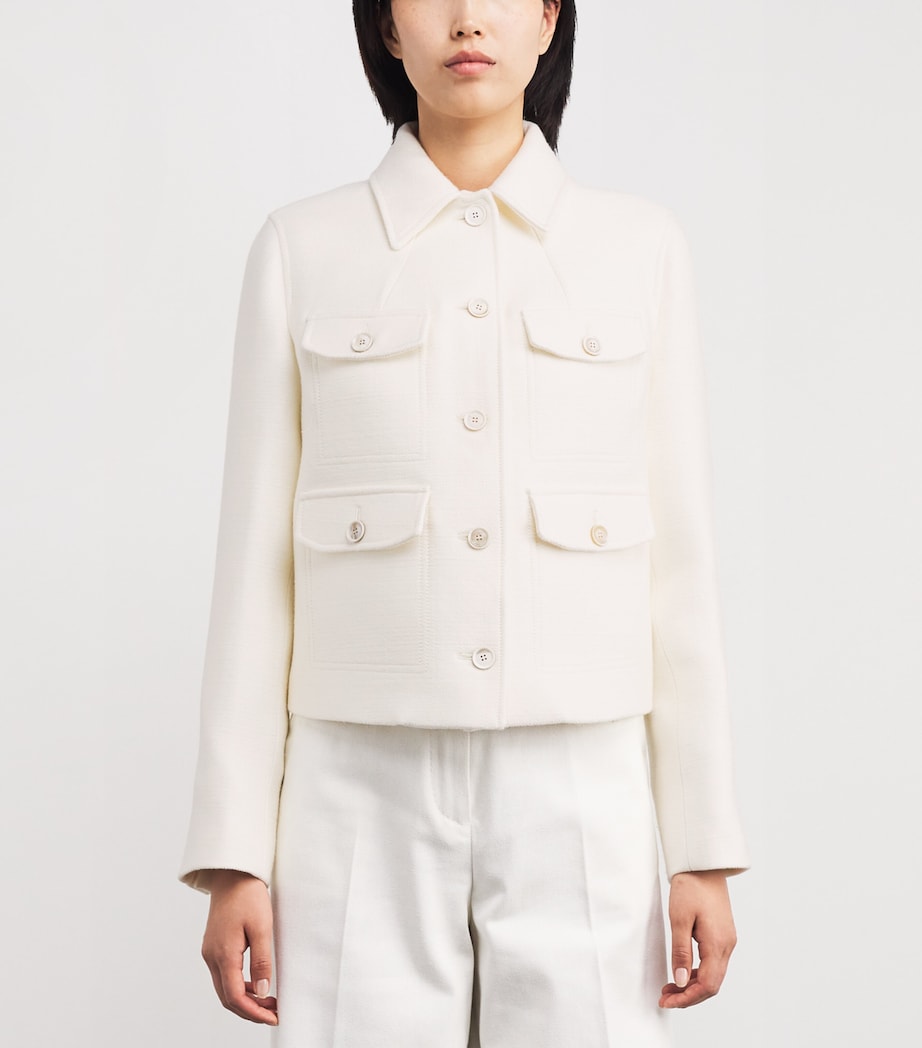 Wool-Silk Four-Pocket Jacket 9200 Image 3