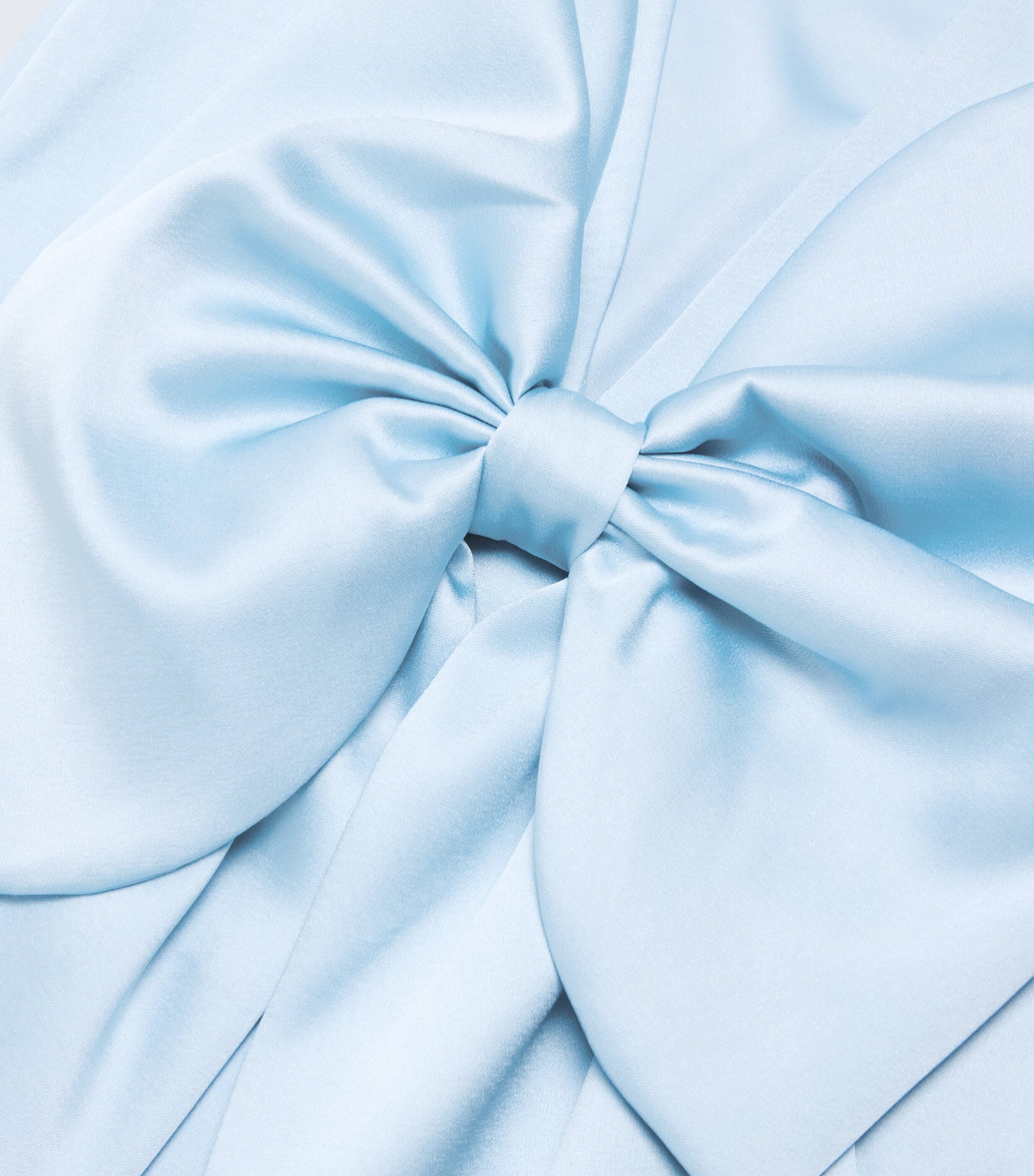 Bardot Junior Bow-Detail Olivia Dress (4-10 Years) Steel Blue Image 3