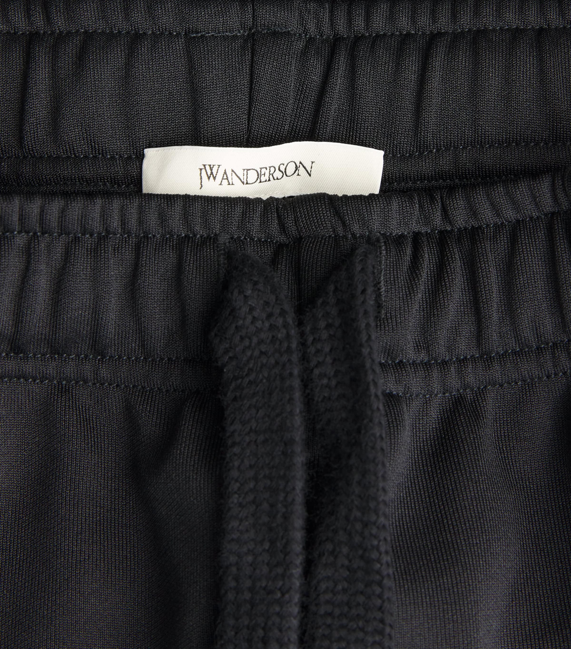 Jersey Pintuck Sweatpants BLACK Image 5