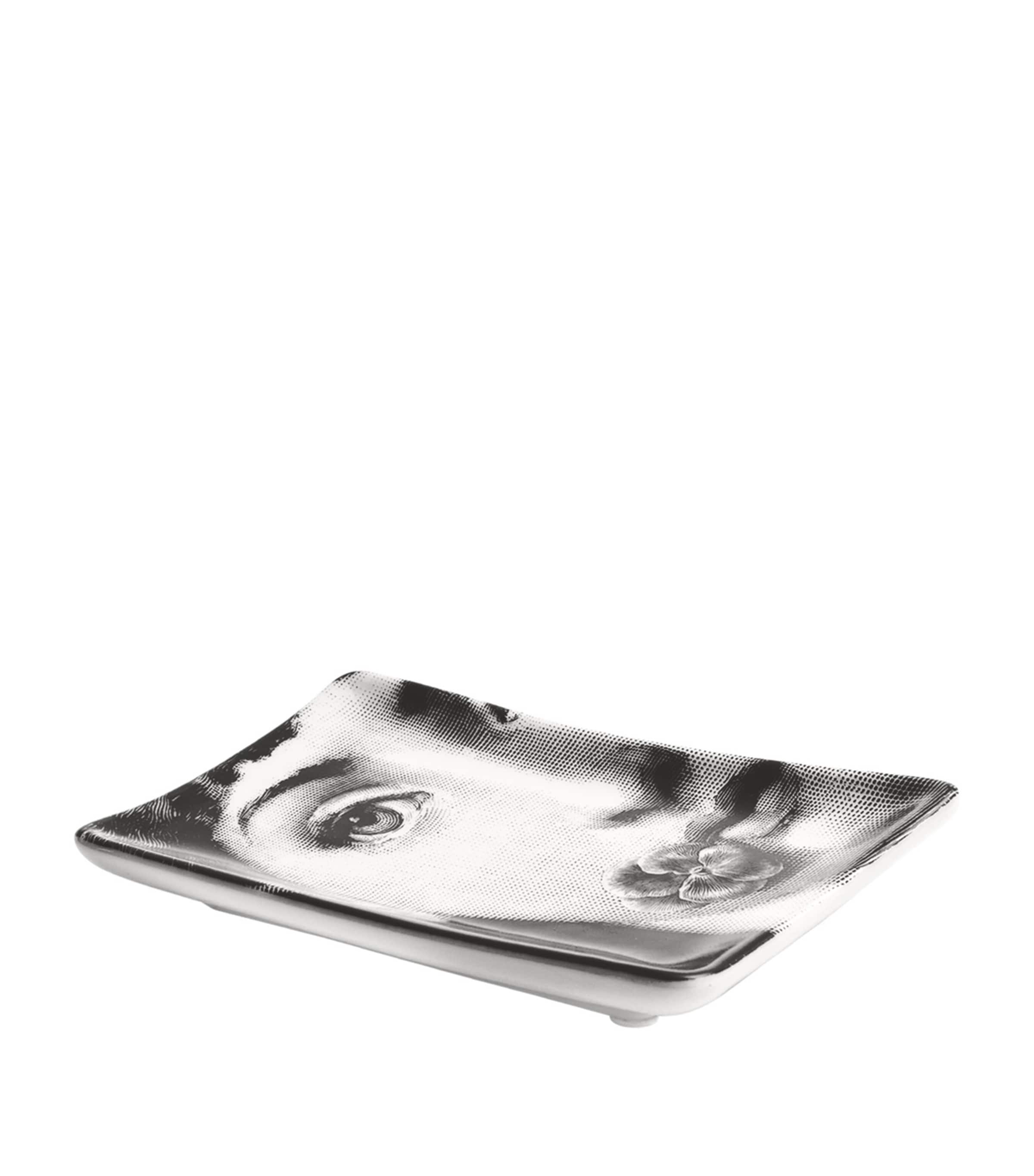 Rectangular Tema e Variazioni Ashtray (10cm x 16cm) MULTI Image 2