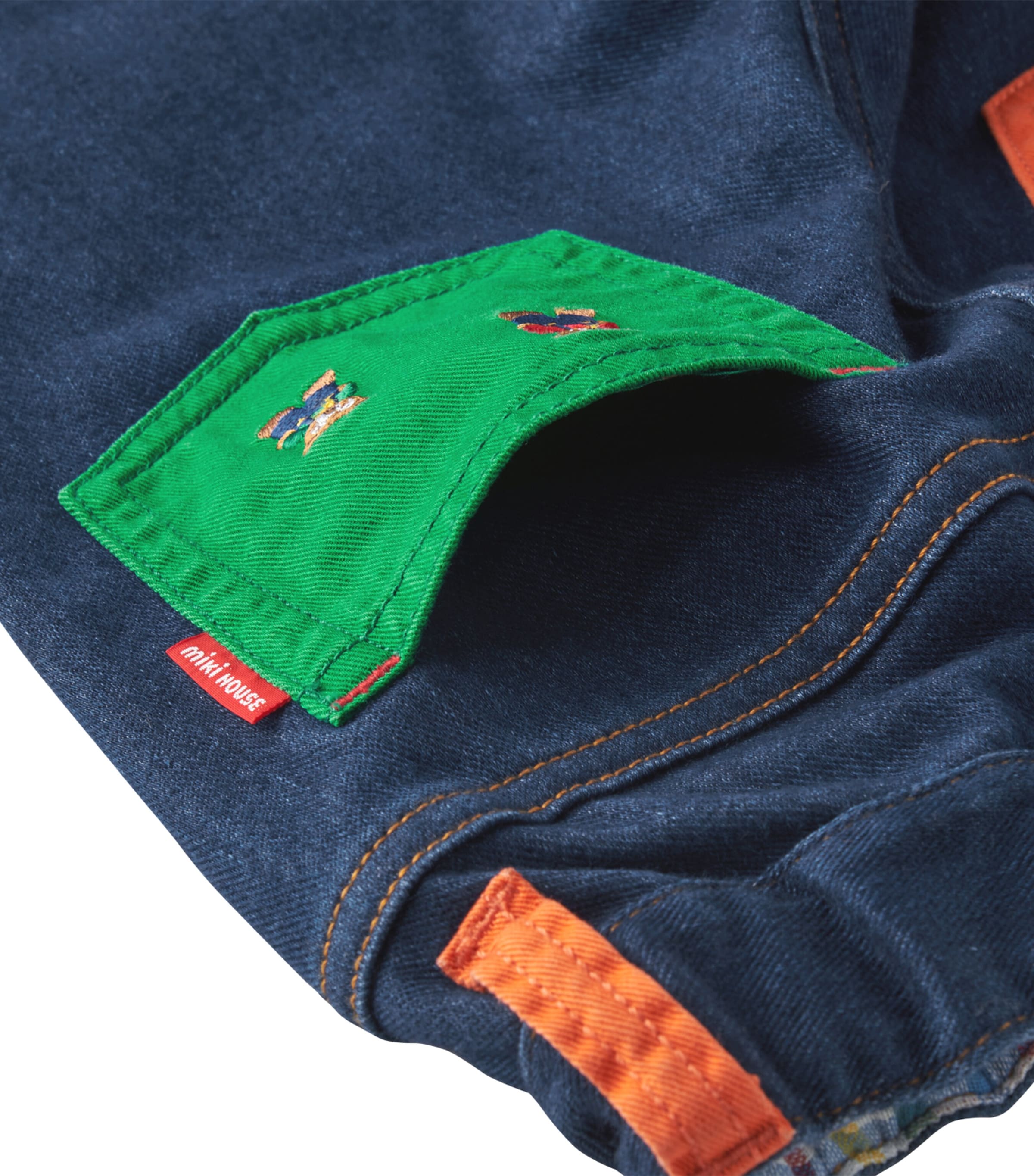 Cotton Embroidered Jeans (2-5 Years) 33 Image 5