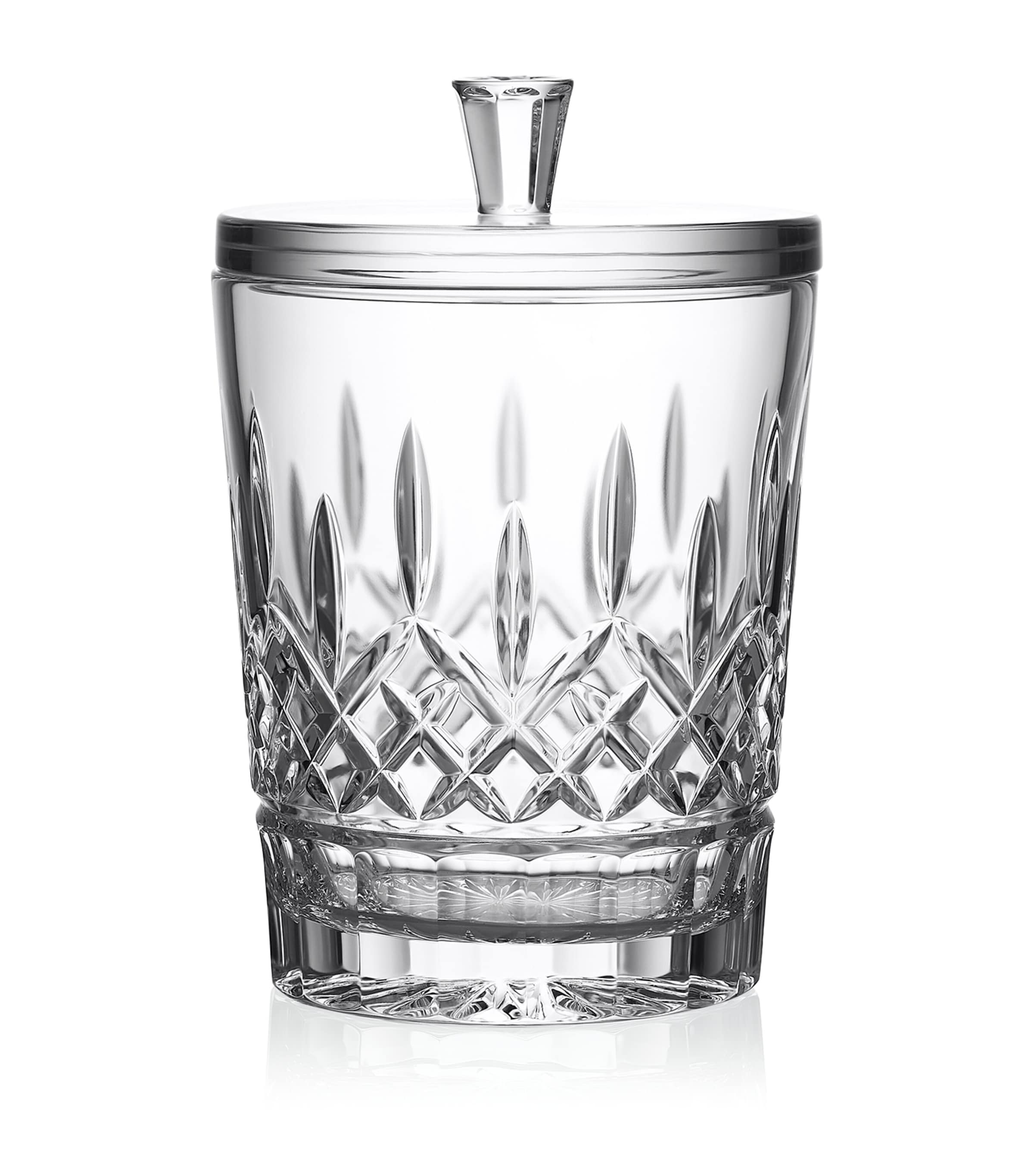 Lismore Biscuit Barrel (19.5cmx 13cm) CLEAR Image 1