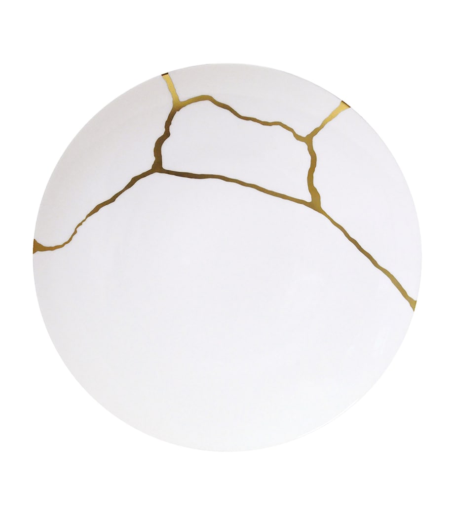 Bernardaud Set of 12 Kintsugi Dinner Plates (26cm) Or Image 3
