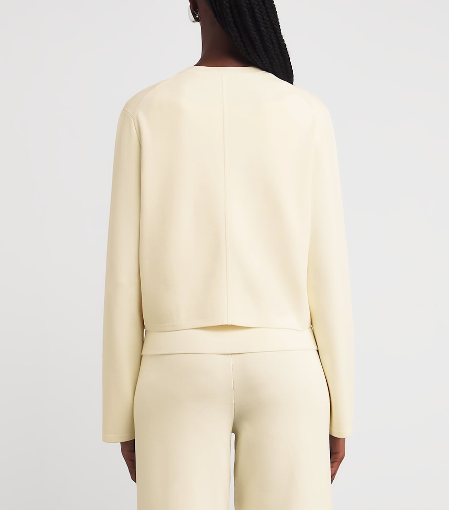Twin-Pocket Cardigan IVORY Image 4