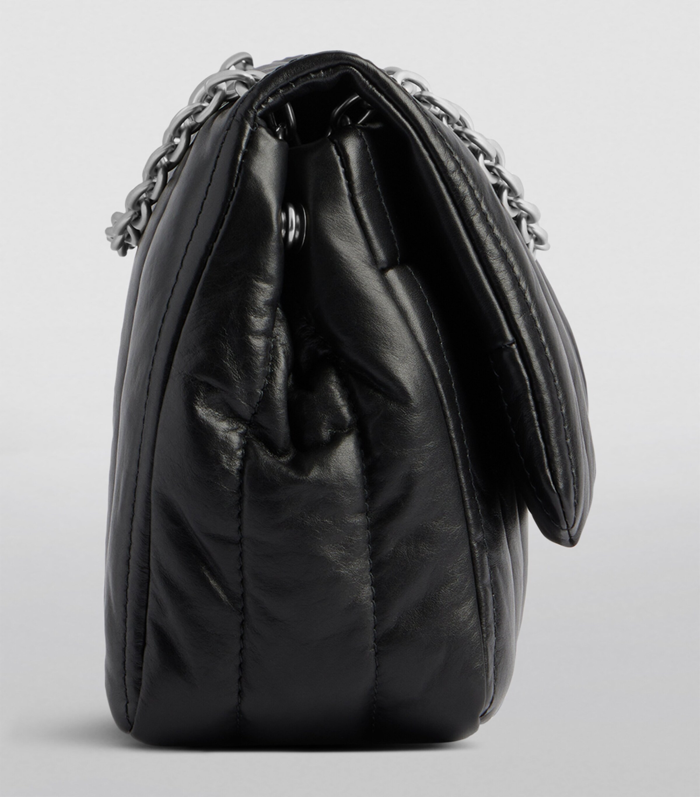 Balenciaga Mini Leather Monaco Shoulder Bag Image 7