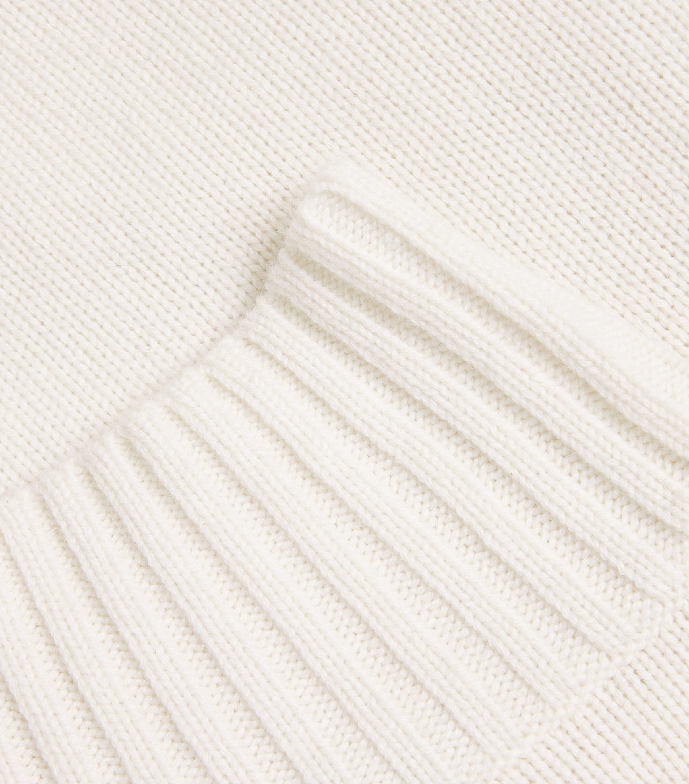 Cashmere High-Neck Sweater WHITE Image 5