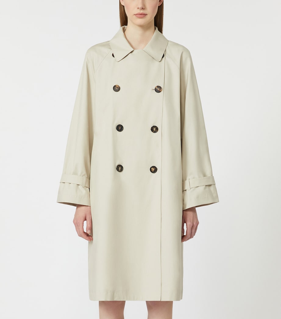 Cotton-Blend Trench Coat NATURAL Image 5