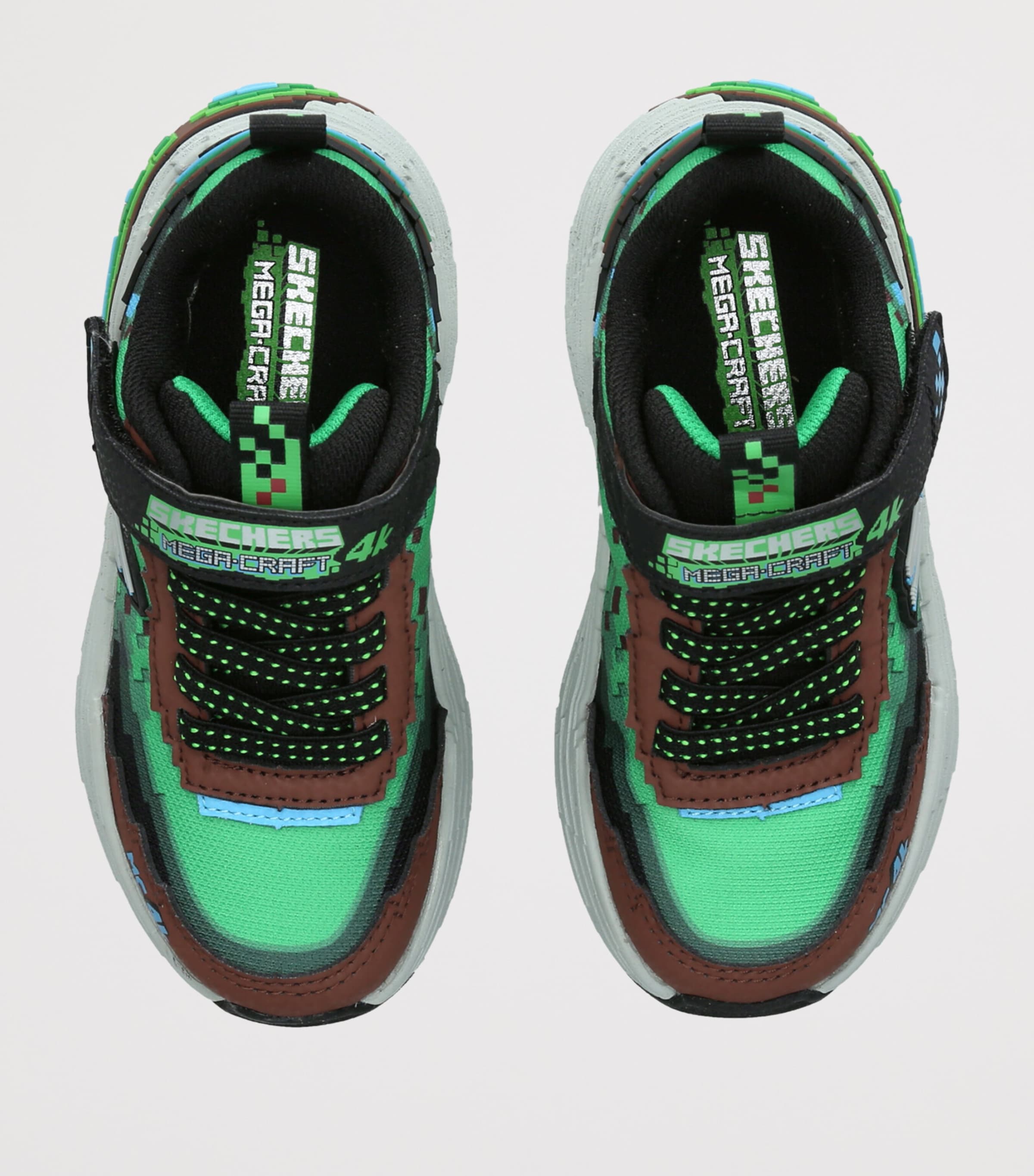 Skechers Mega-Craft 4K Sneakers Green Comb Image 3