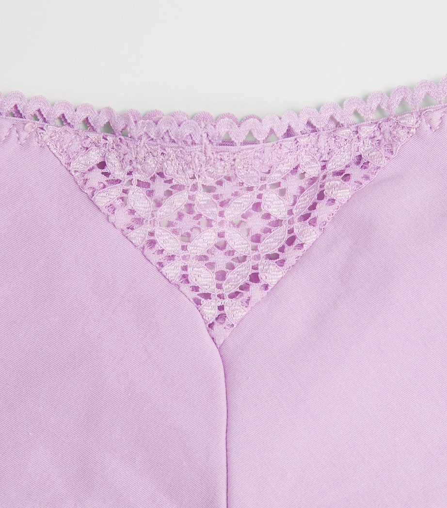 Maison Lejaby Womens Lace Memories Briefs Salvia Image 4