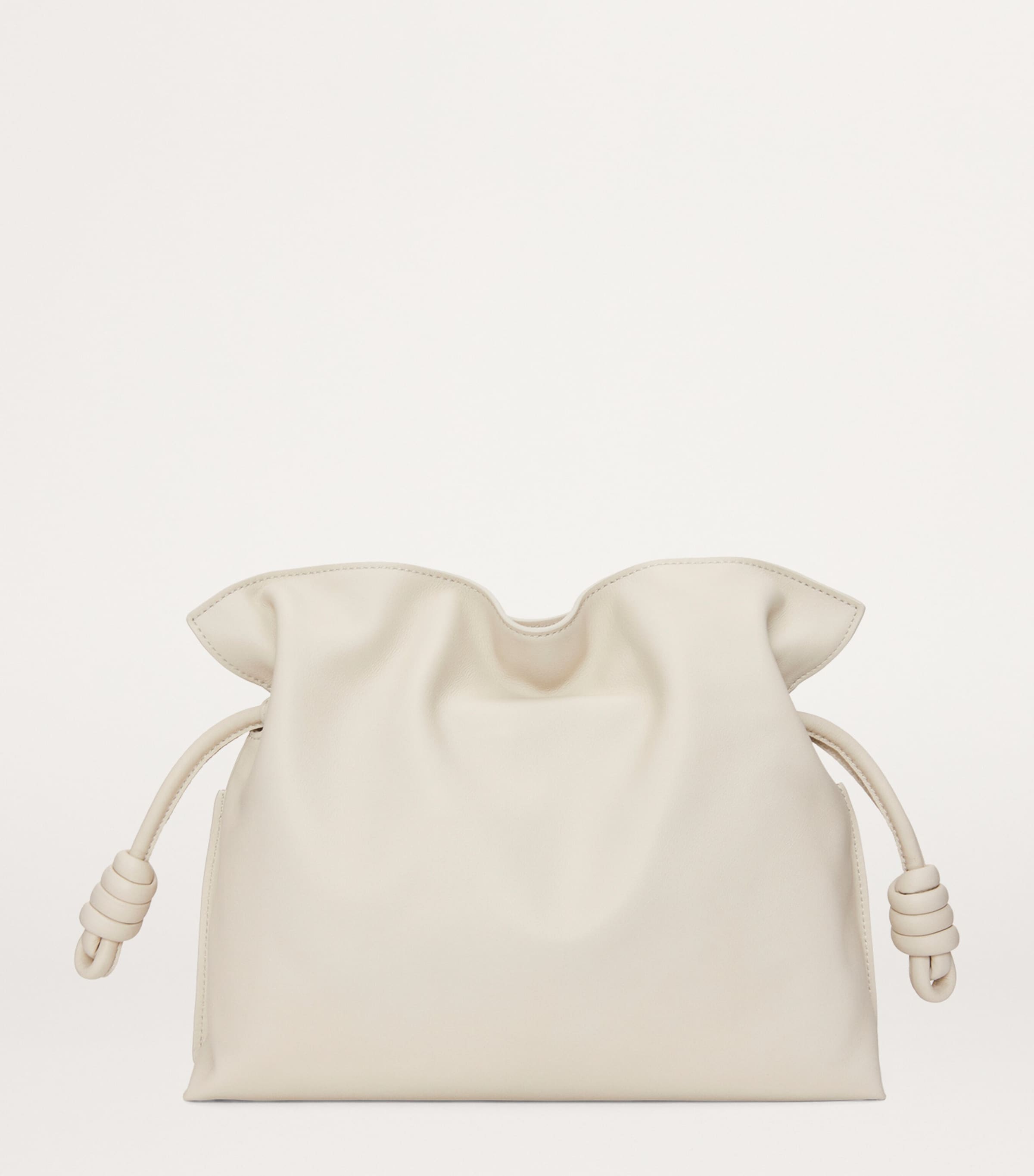 LOEWE Leather Flamenco Purse Sea Salt Image 4