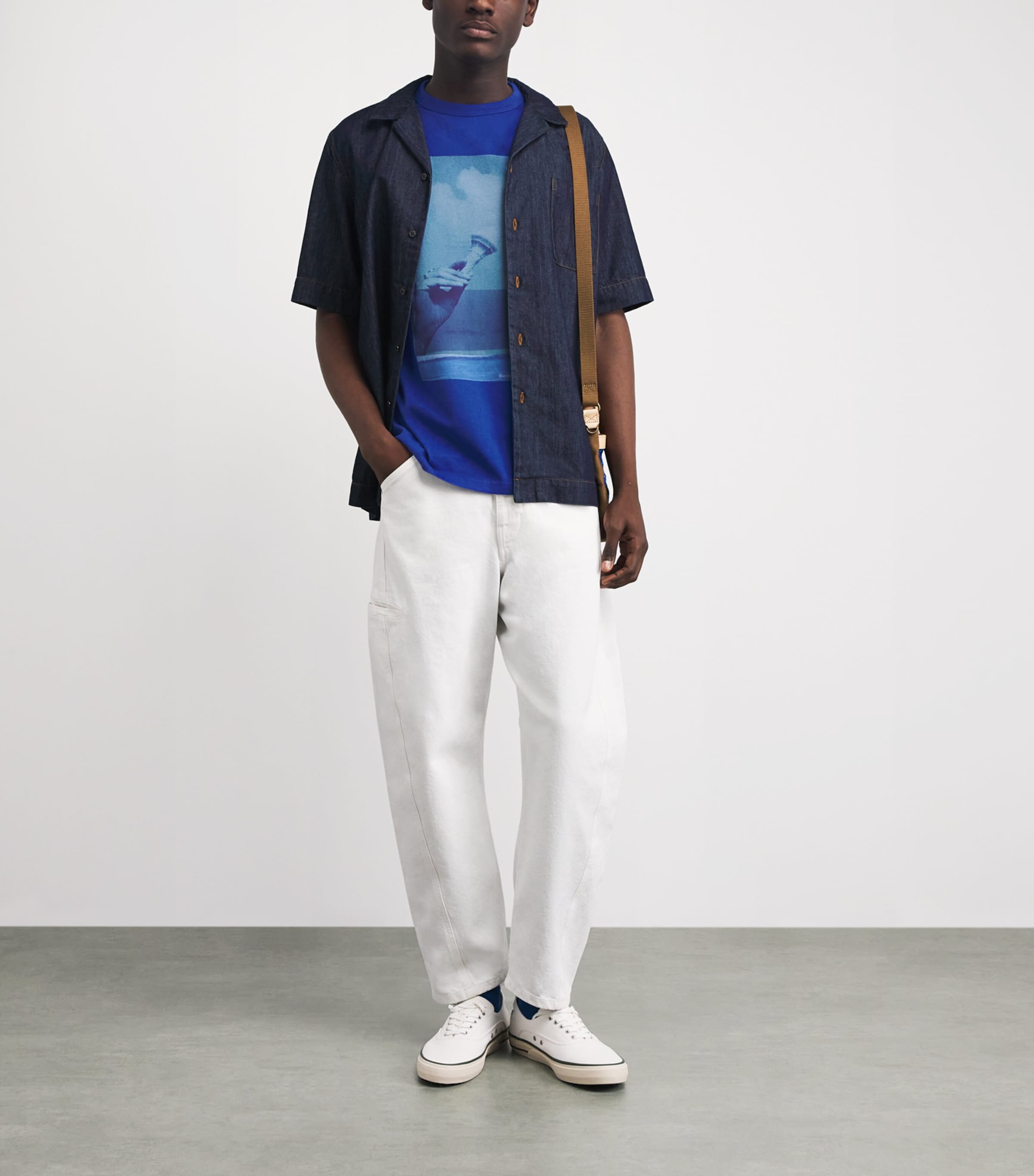 Barbour Mens x Paul Smith Ice Cream Scoop T-Shirt Image 2