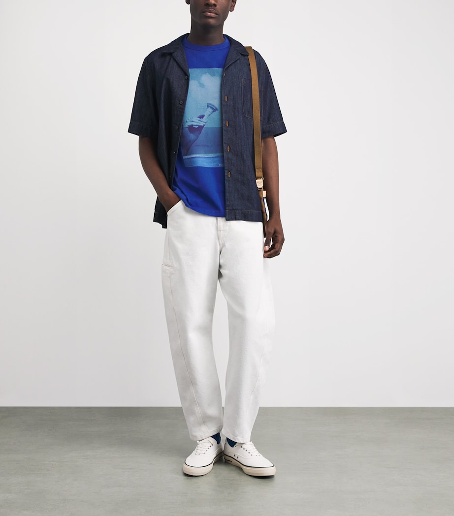 Barbour Mens x Paul Smith Ice Cream Scoop T-Shirt Image 2