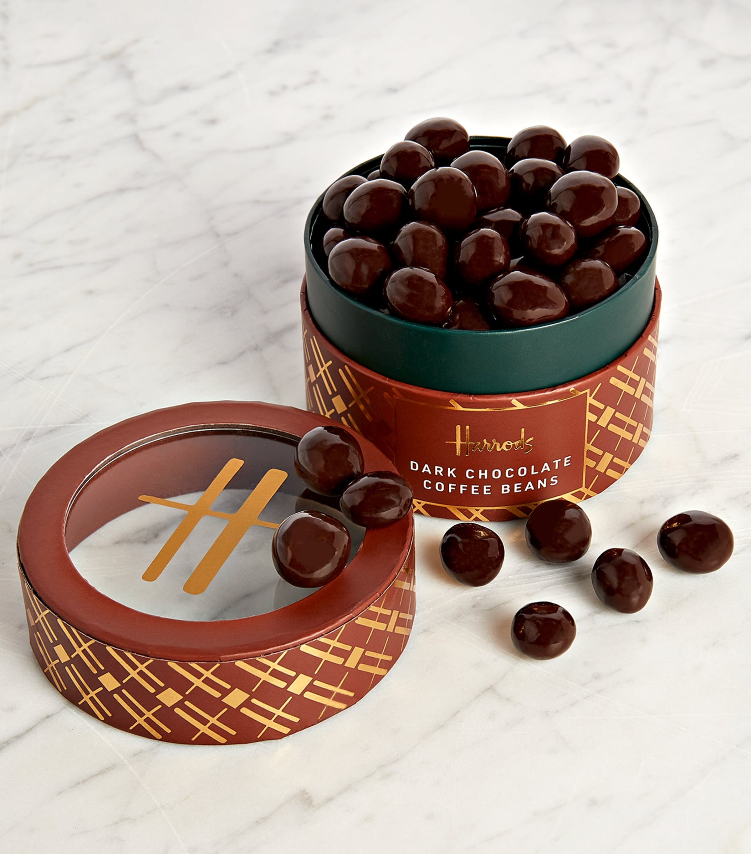 Dark Chocolate Coffee Beans (90g) NO COLOUR Image 3