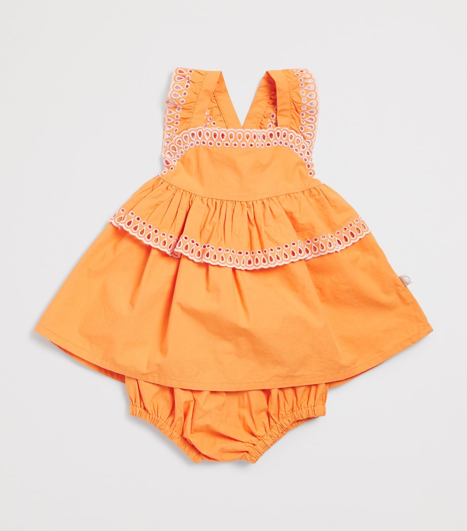 Stella McCartney Kids Organic Cotton Dress and Bloomers Set (3-36 Months) Image 3