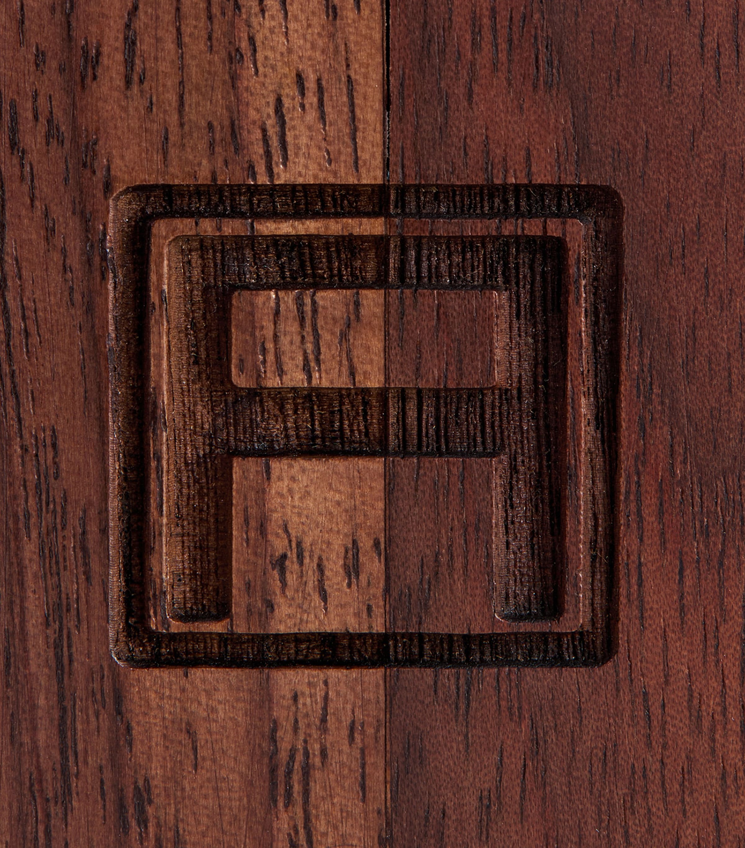 Walnut Twist Bookends WOOD Image 4